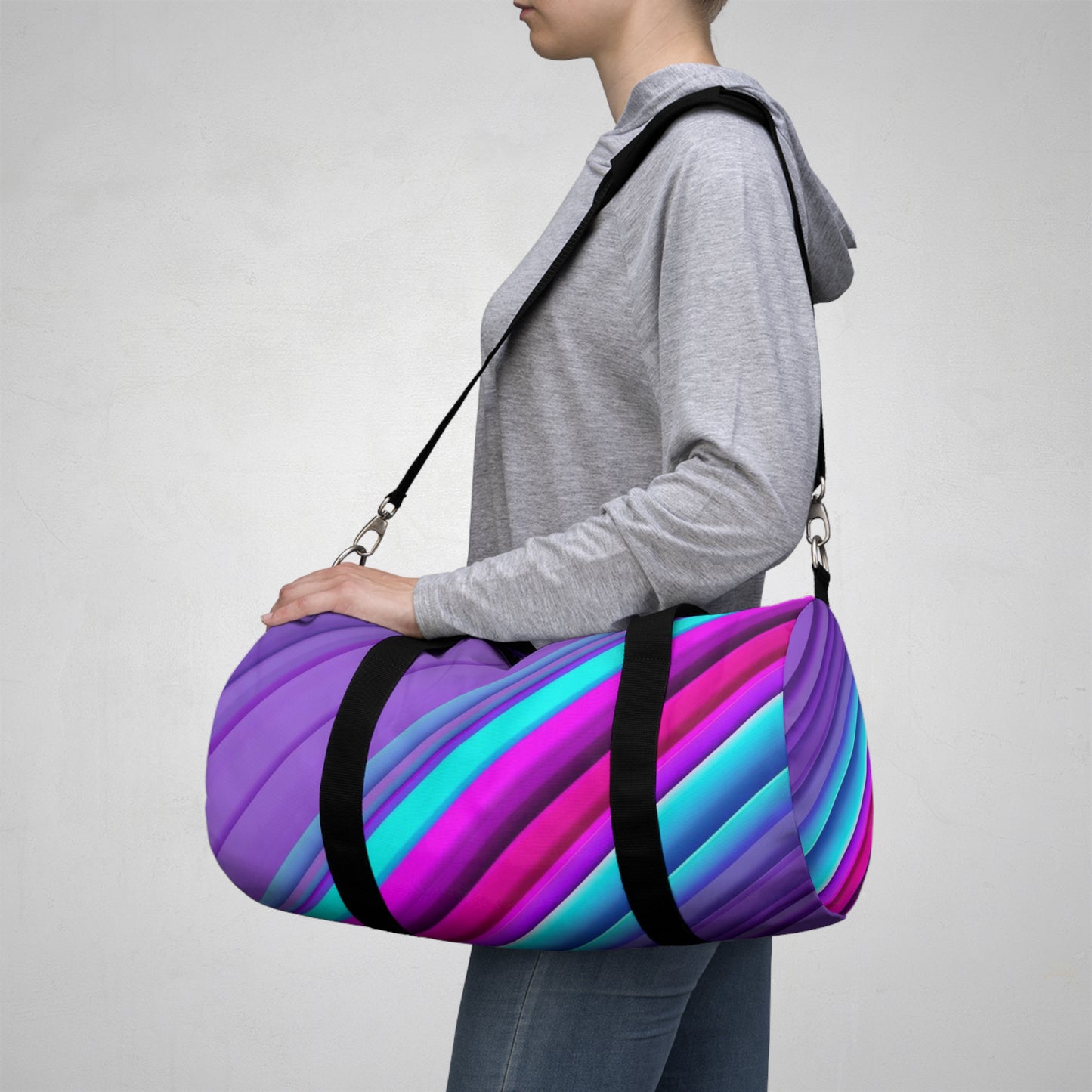 The Razzle-Dazzle Duffle Bag – One-of-a-Kind Design 🎨🔥