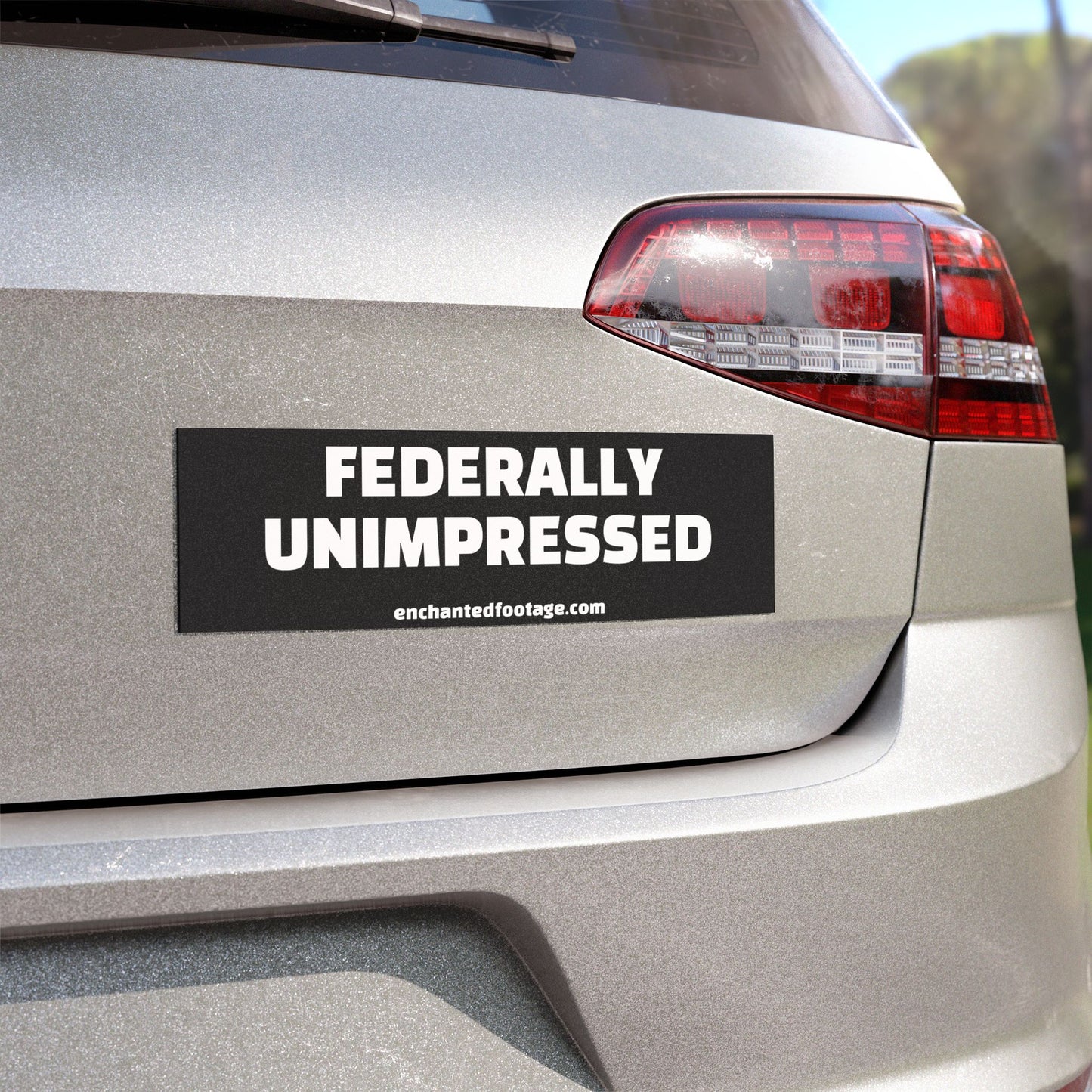 🤍 The Enchanted Statement™ Bumper Sticker | The Enchanted Drive Collection 🤍