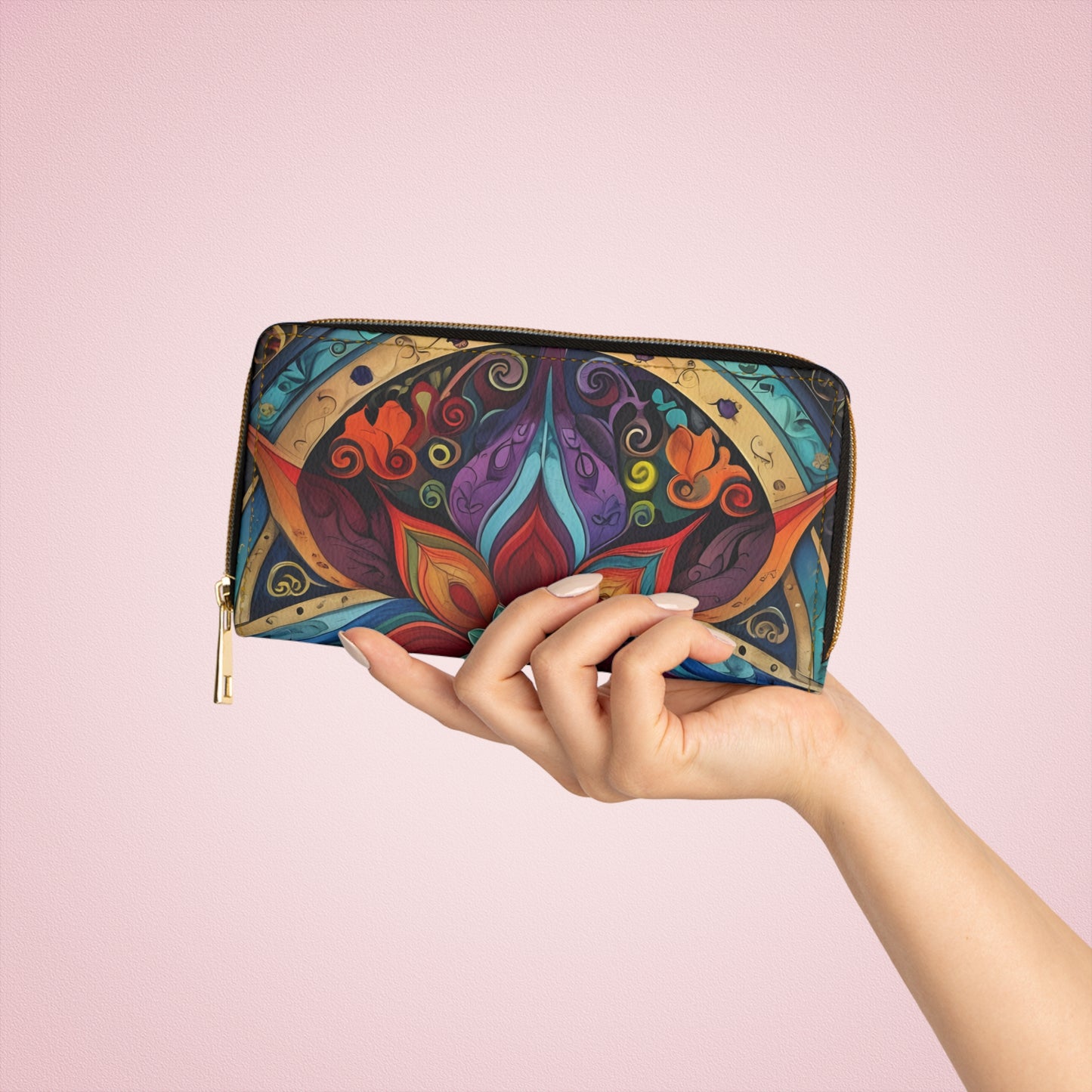 ๐โจ Mystical Magic: The Enchanted Zippered Wallet of Elegance & Wonder ๐ฎ๐๐