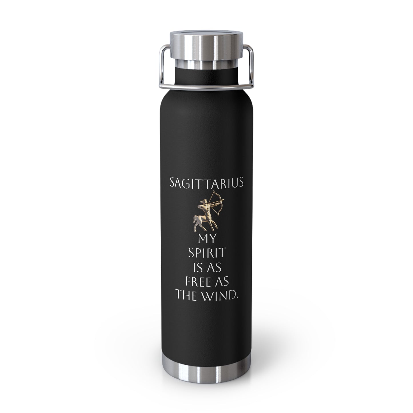 ✨🔮 Enchanted Sagittarius Copper Insulated Bottle – 22oz of Temperature Magic! 🔮✨