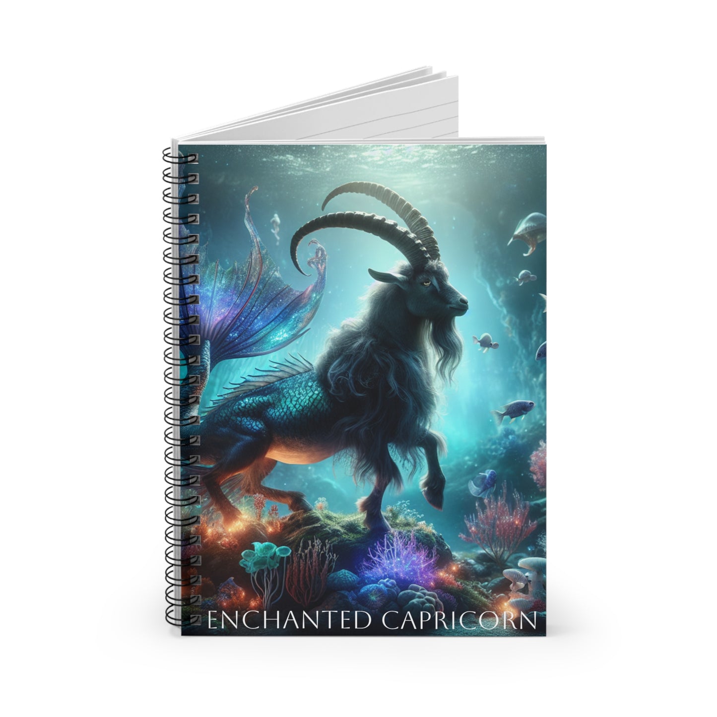 ๐๏ธโจ Enchanted Capricorn Zodiac Journal โ A Determined Notebook for Ambitious Souls & Goal-Getters โ๐