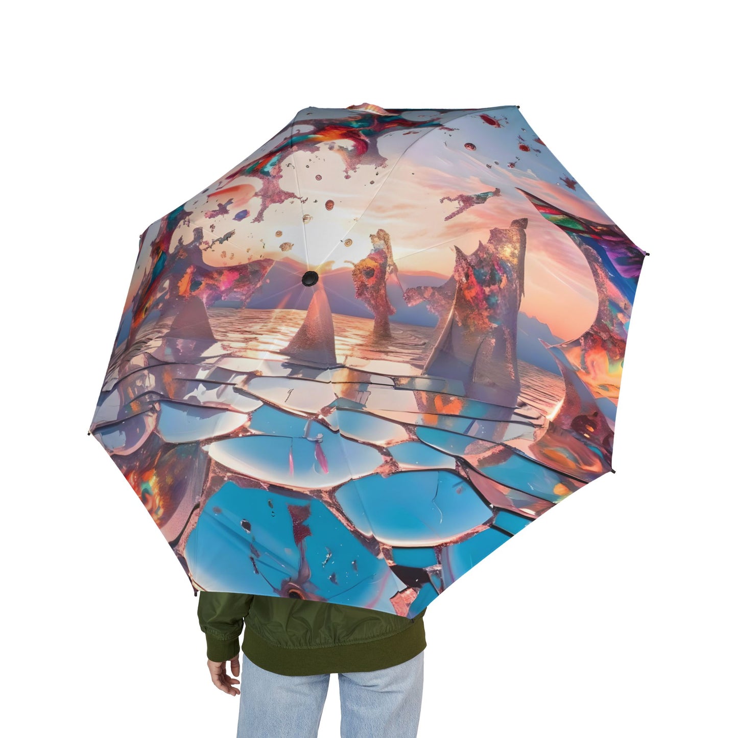 ✨ Enchanted Drizzle Umbrella: A Spell of Style in Every Storm 🌧️☂️🔮