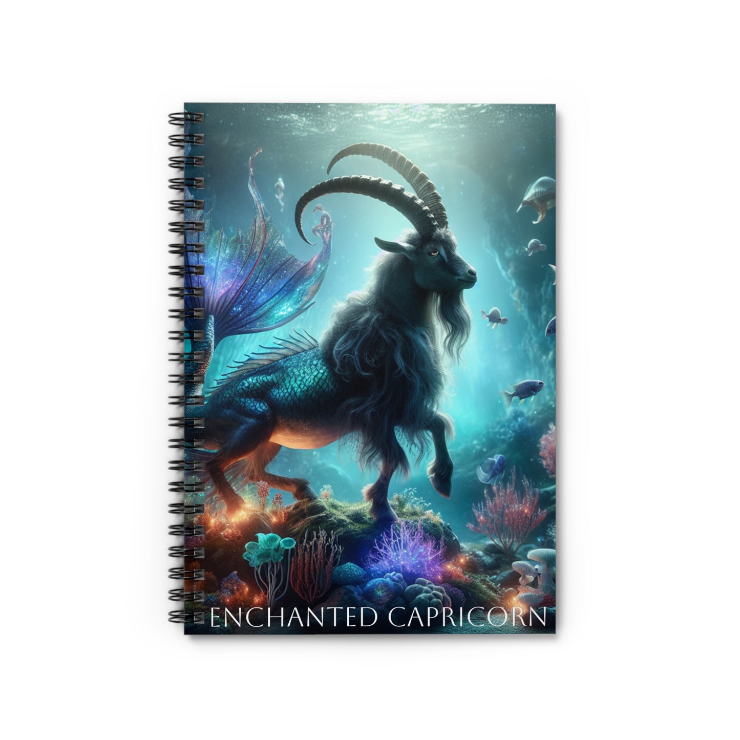 ๐๏ธโจ Enchanted Capricorn Zodiac Journal โ A Determined Notebook for Ambitious Souls & Goal-Getters โ๐