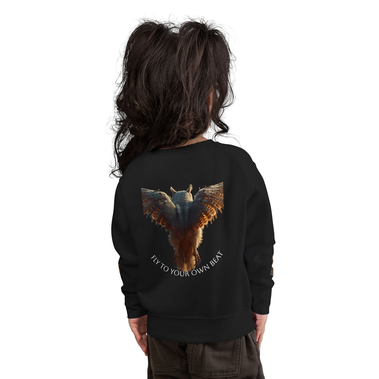 ๐ฆโจ The Enchanted Cozy: One-of-a-Kind Toddler Sweatshirt ๐๐งธ