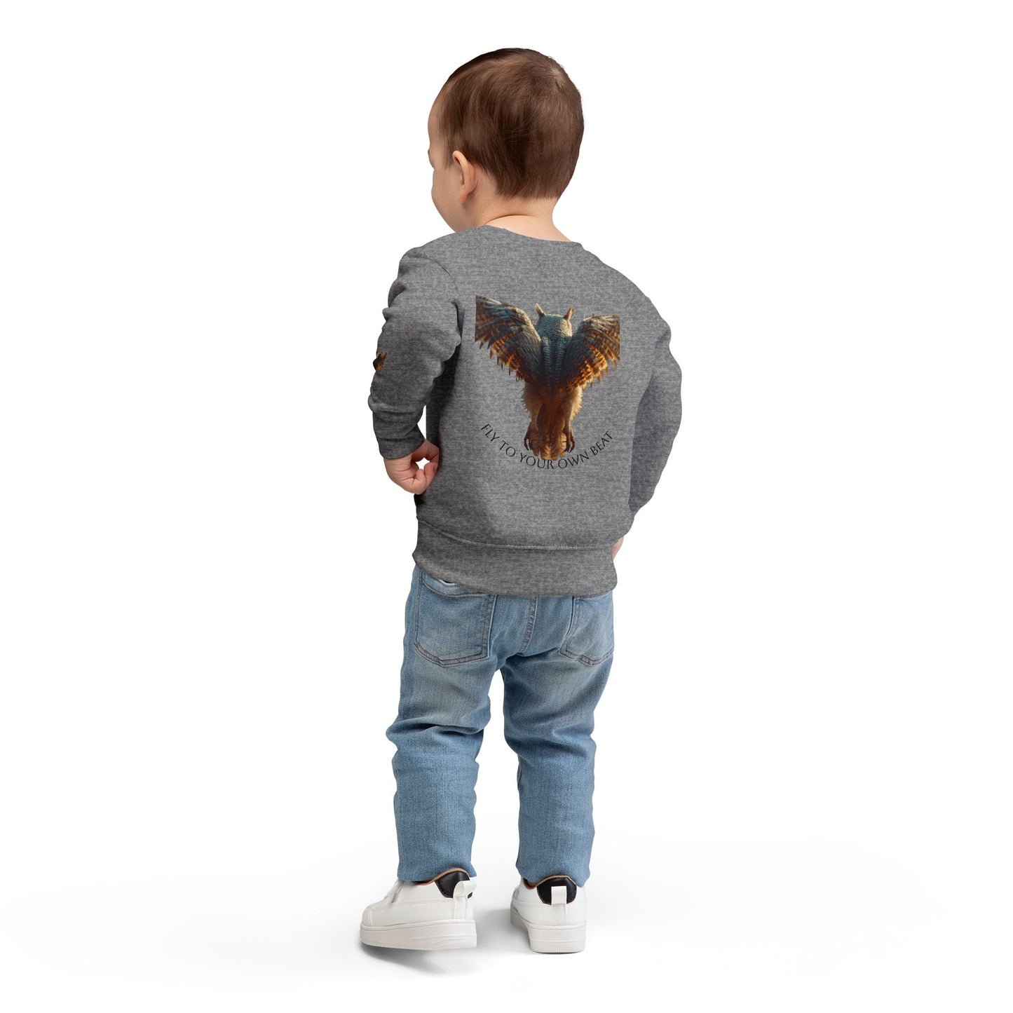 ๐ฆโจ The Enchanted Cozy: One-of-a-Kind Toddler Sweatshirt ๐๐งธ