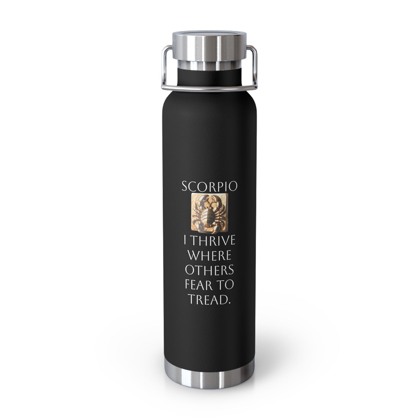 ✨🔮 Enchanted Scorpio Copper Insulated Bottle – 22oz of Temperature Magic! 🔮✨