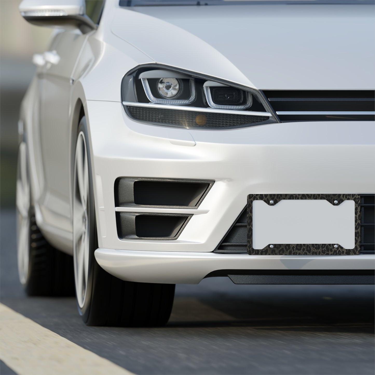 โจ๐ The Enchanted Drive: Glossed Glory License Plate Frame โ Luxury Custom Metal Accent ๐๐