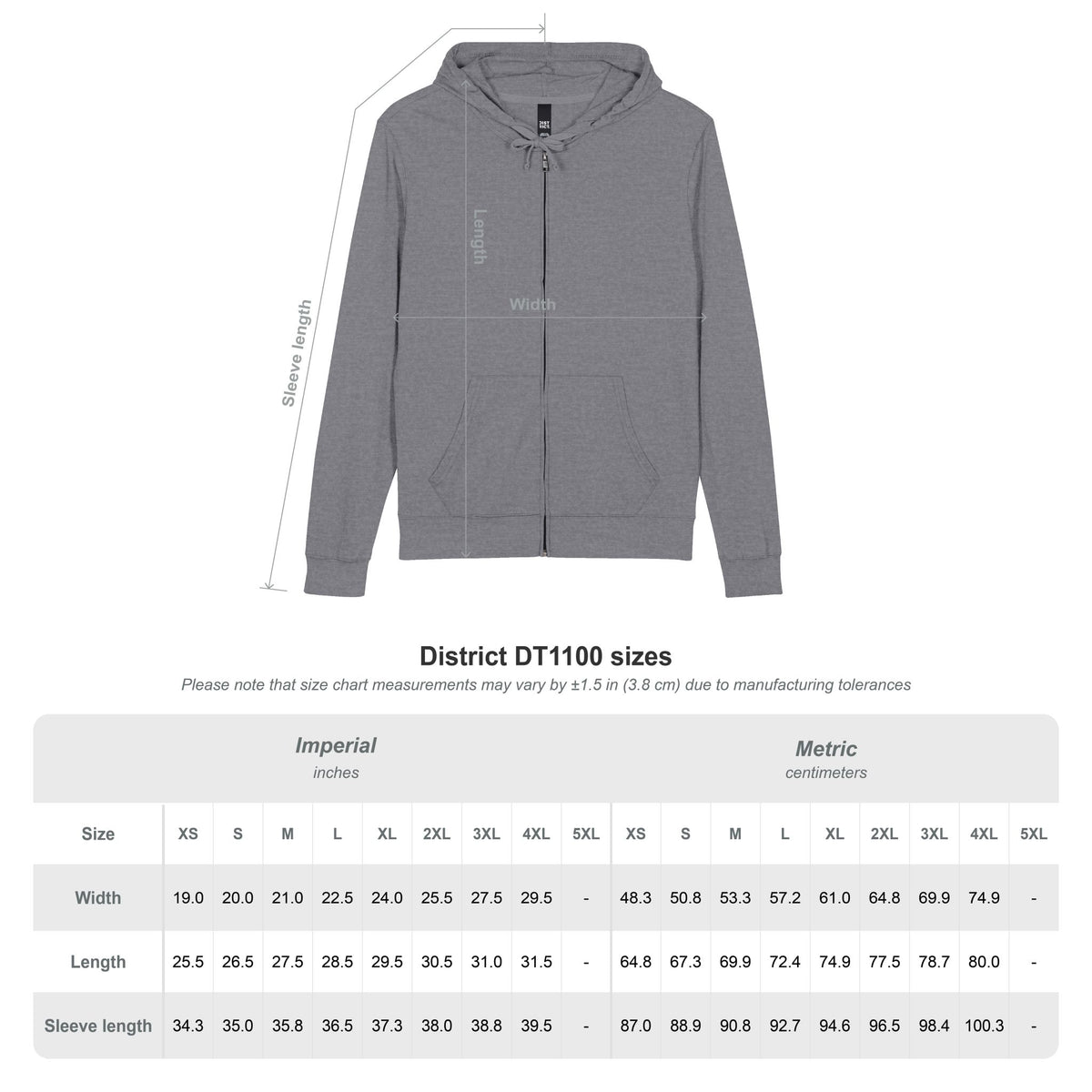 🤍 The Enchanted Identity™ Full-Zip Hoodie 🤍