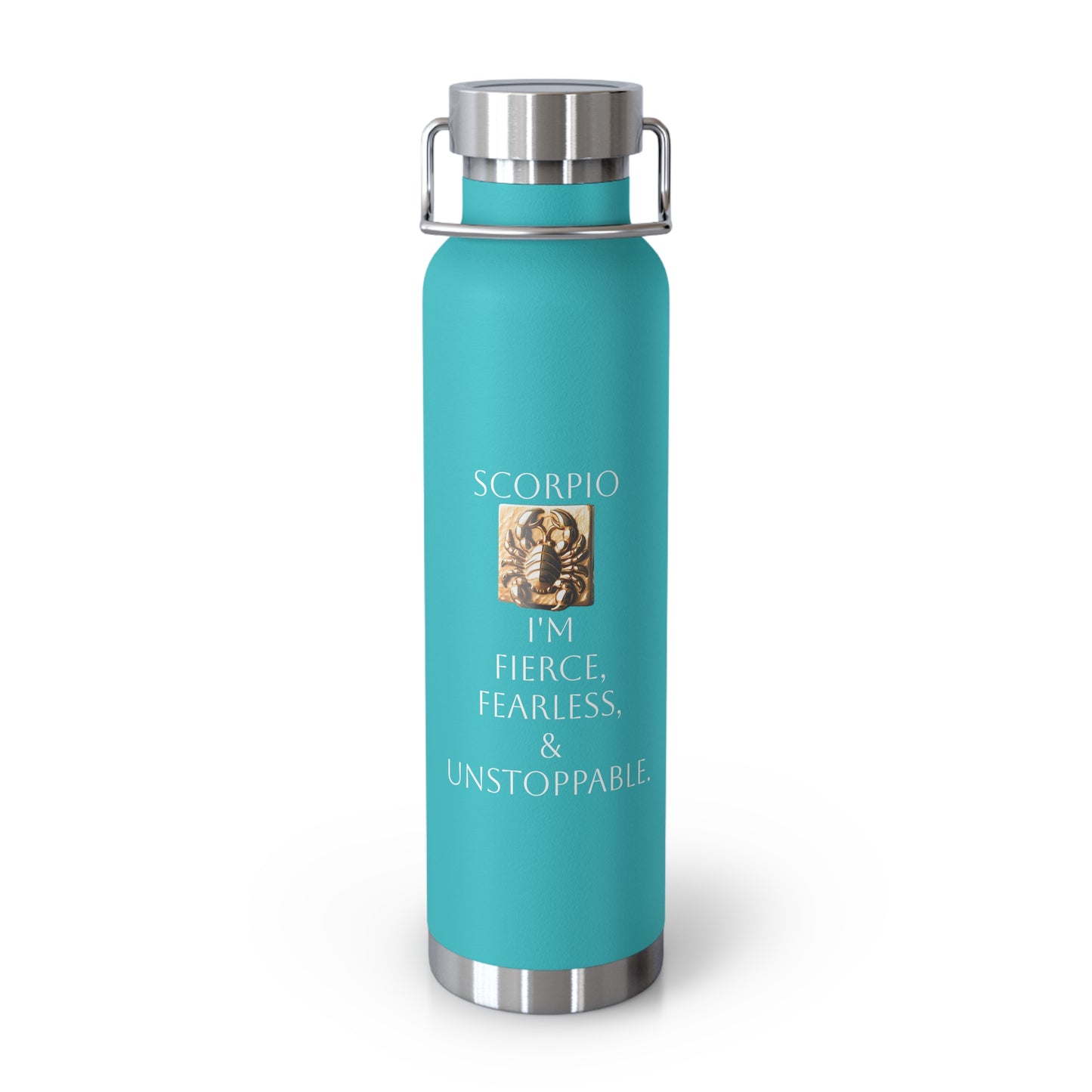 ✨🔮 Enchanted Scorpio Copper Insulated Bottle – 22oz of Temperature Magic! 🔮✨