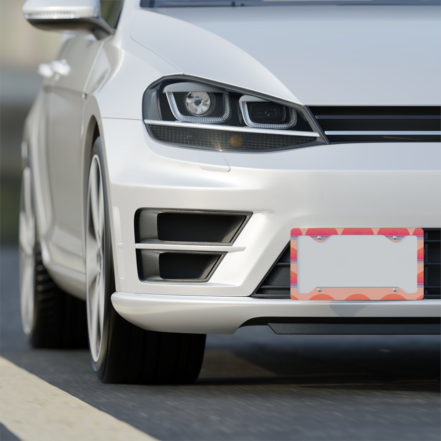 โจ๐ The Enchanted Drive: Glossed Glory License Plate Frame โ Luxury Custom Metal Accent ๐๐