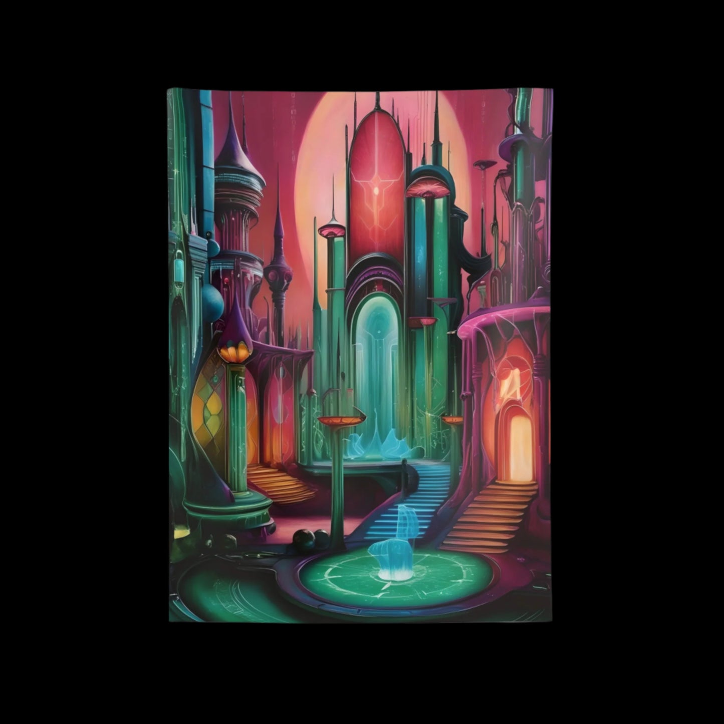 ๐โจ Mystical Aura: Enchanted Tapestry for Your Magical Wall and Captivating Photography Backdrops ๐ธ๐ช๐