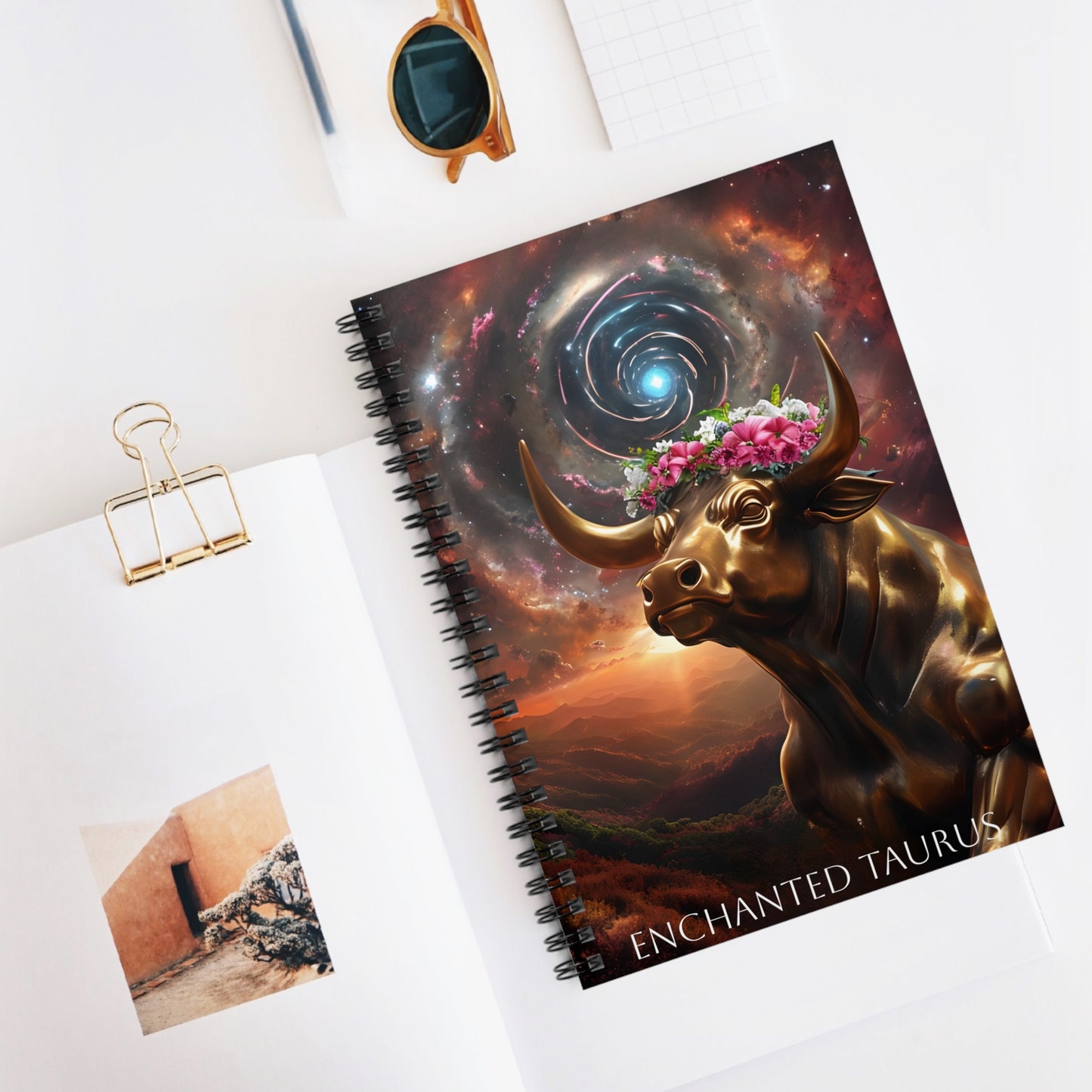 ๐ฟโจ Enchanted Taurus Zodiac Journal โ A Grounded Notebook for Steady Dreamers & Nature Lovers โ๐