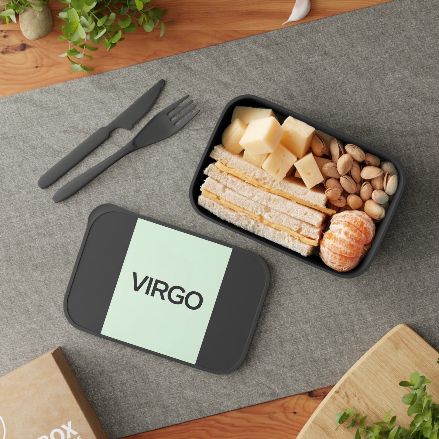 ♍🍱✨ Virgo Enchanted Bento Box Set – One-of-a-Kind Kitchen Essential 🌿💫