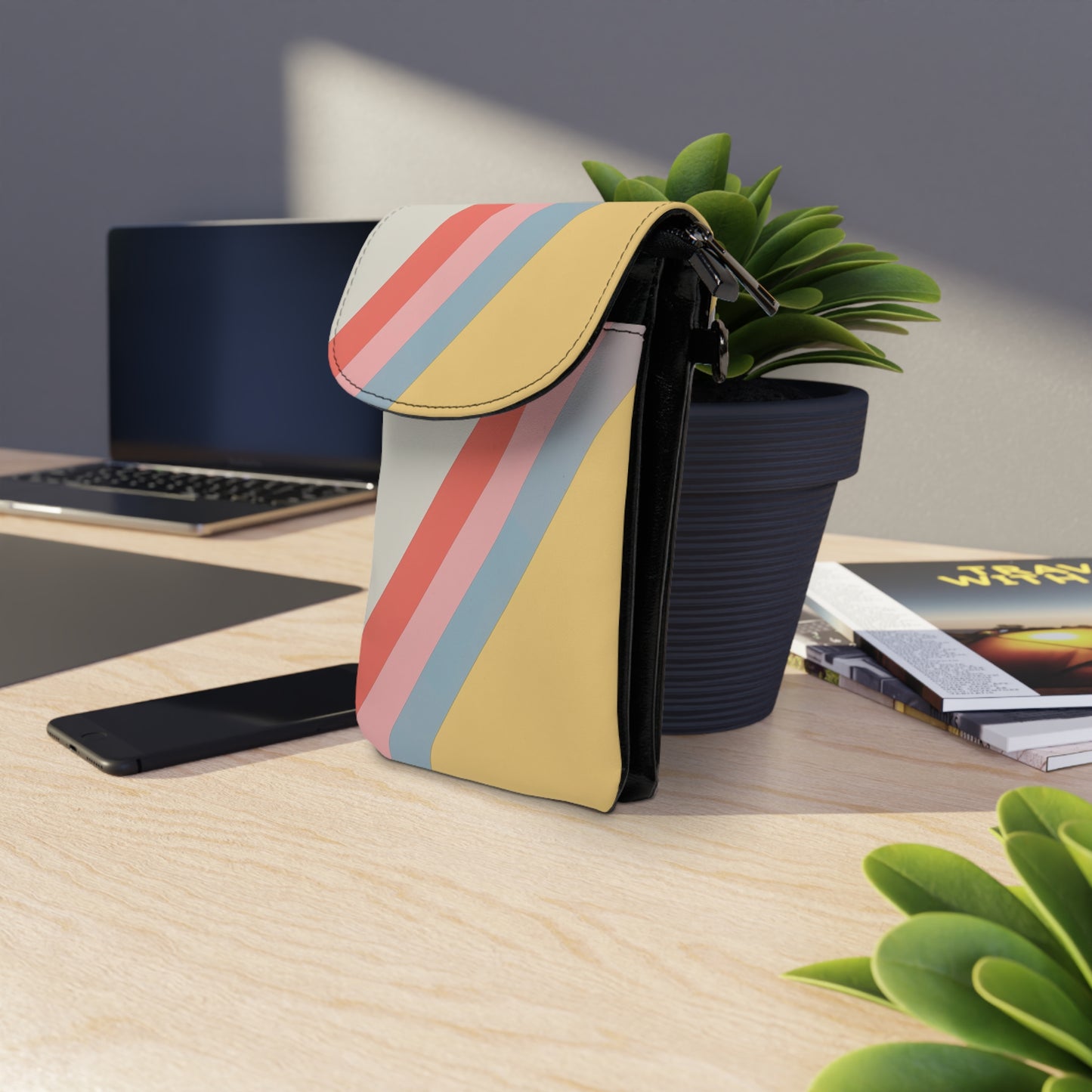 👜🌟 The Razzle-Dazzle Pocket Prism™ Cell Phone Wallet ✨💼🌈