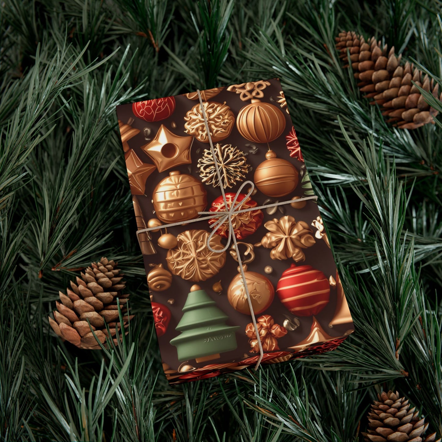 Enchanted Christmas Wrapping Paper – A Holiday Dazzle in Every Fold 🎀✨