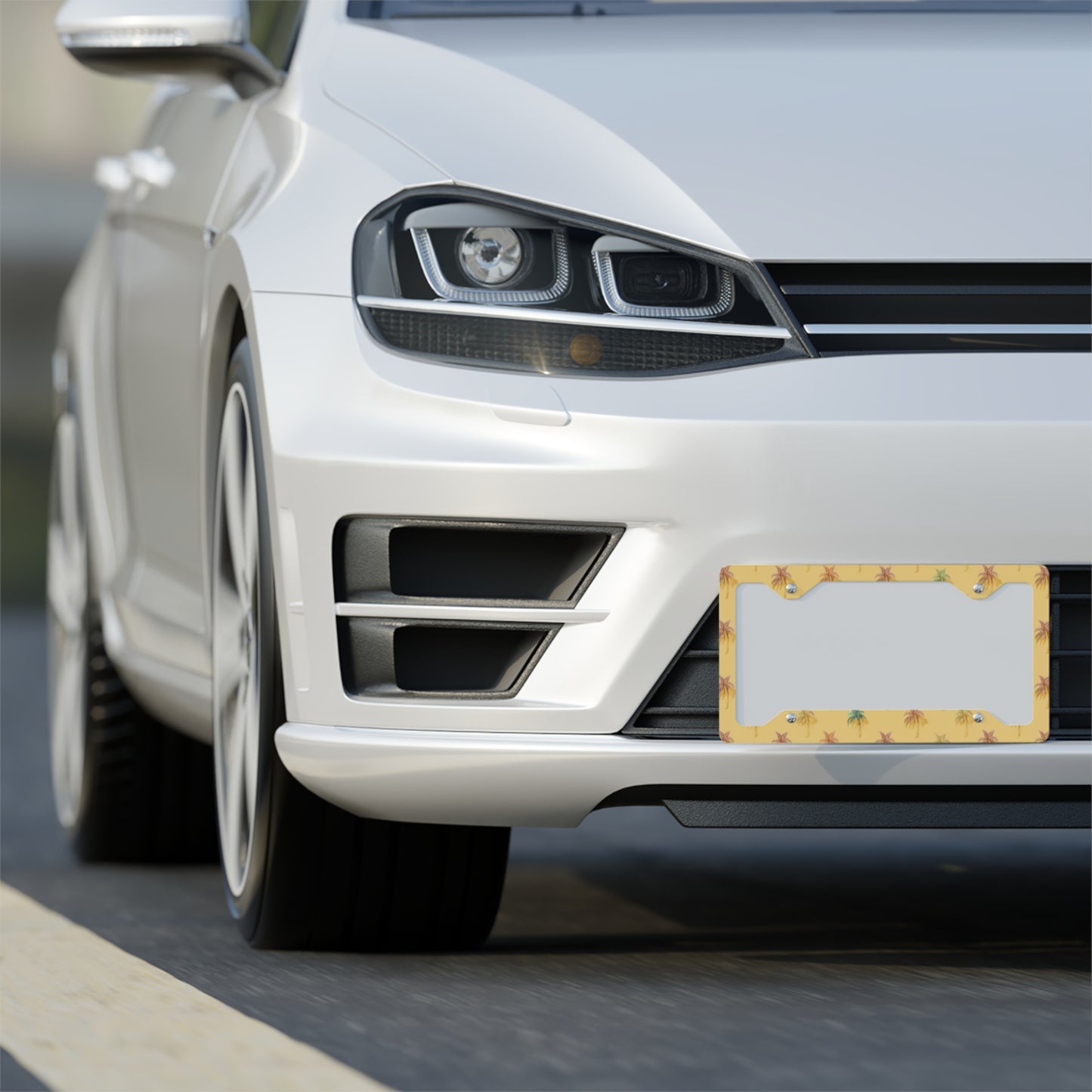 โจ๐ The Enchanted Drive: Glossed Glory License Plate Frame โ Luxury Custom Metal Accent ๐๐