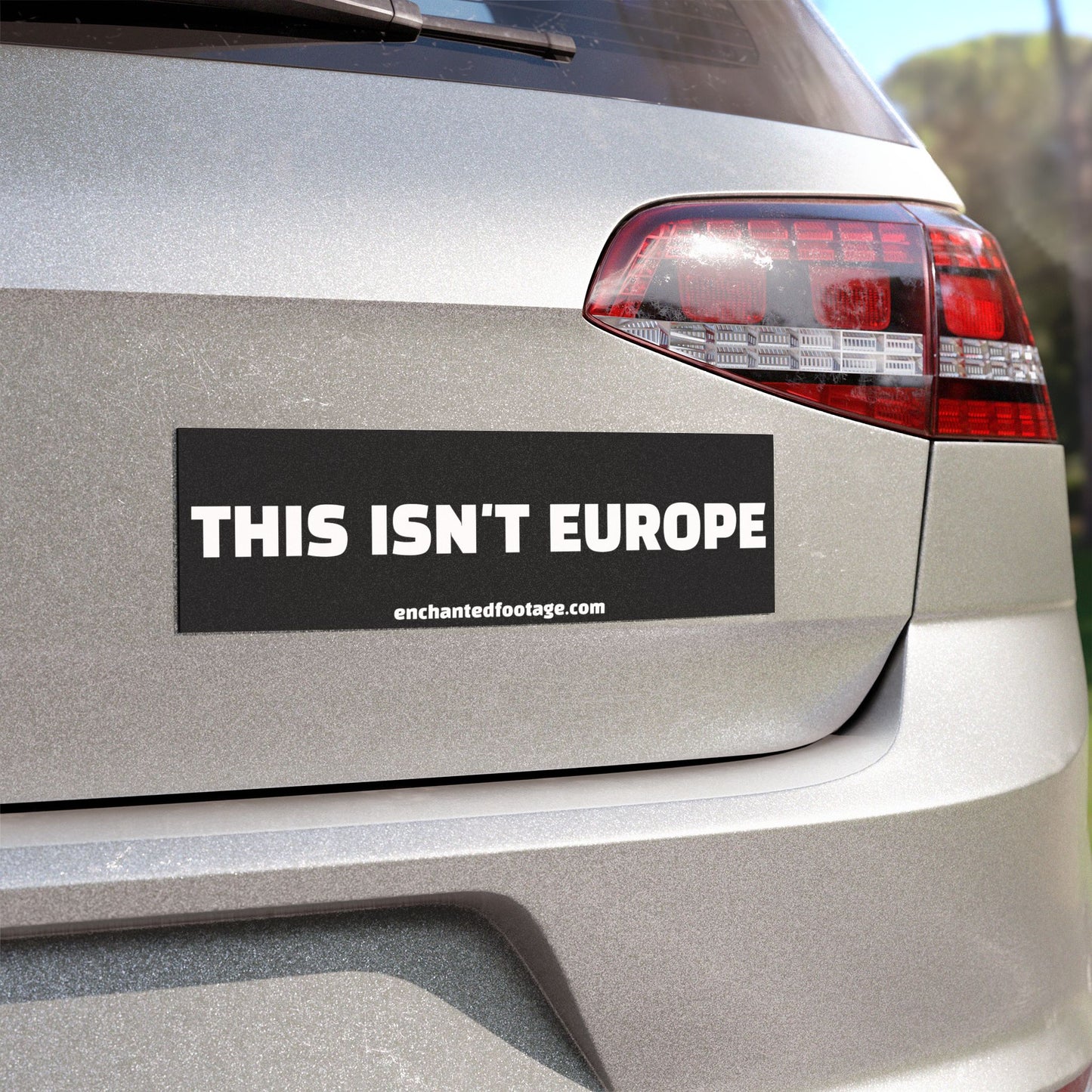 🤍 The Enchanted Statement™ Bumper Sticker | The Enchanted Drive Collection 🤍