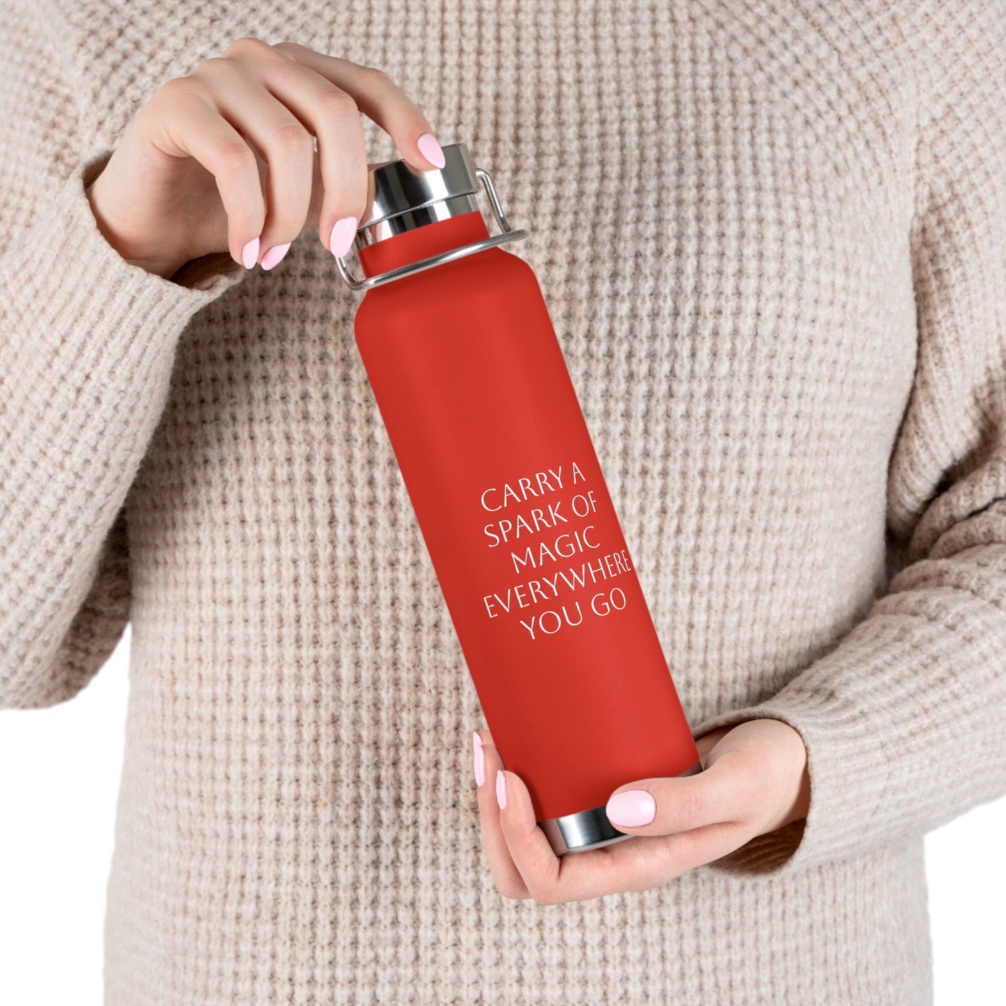 ✨🔮 Enchanted Copper Insulated Bottle – 22oz of Temperature Magic! 🔮✨