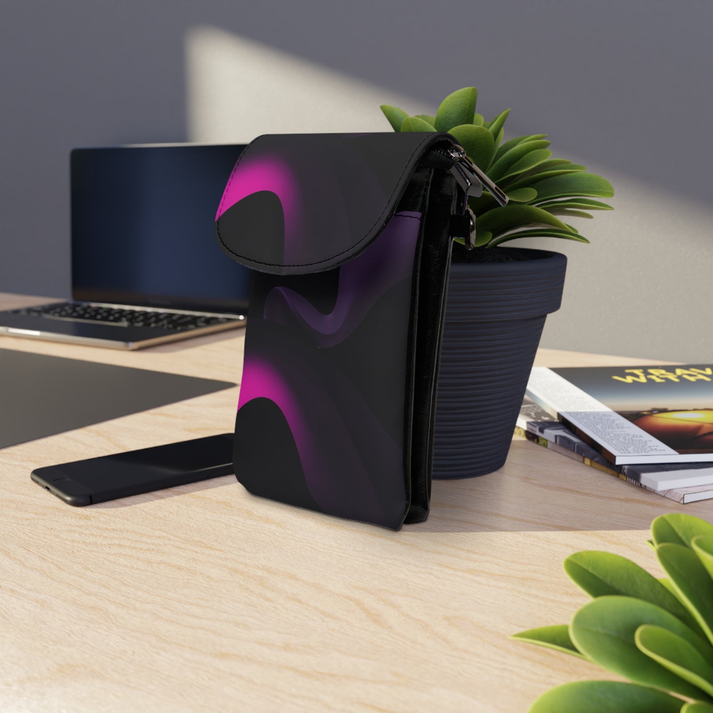 👜🌟 The Razzle-Dazzle Pocket Prism™ Cell Phone Wallet ✨💼🌈