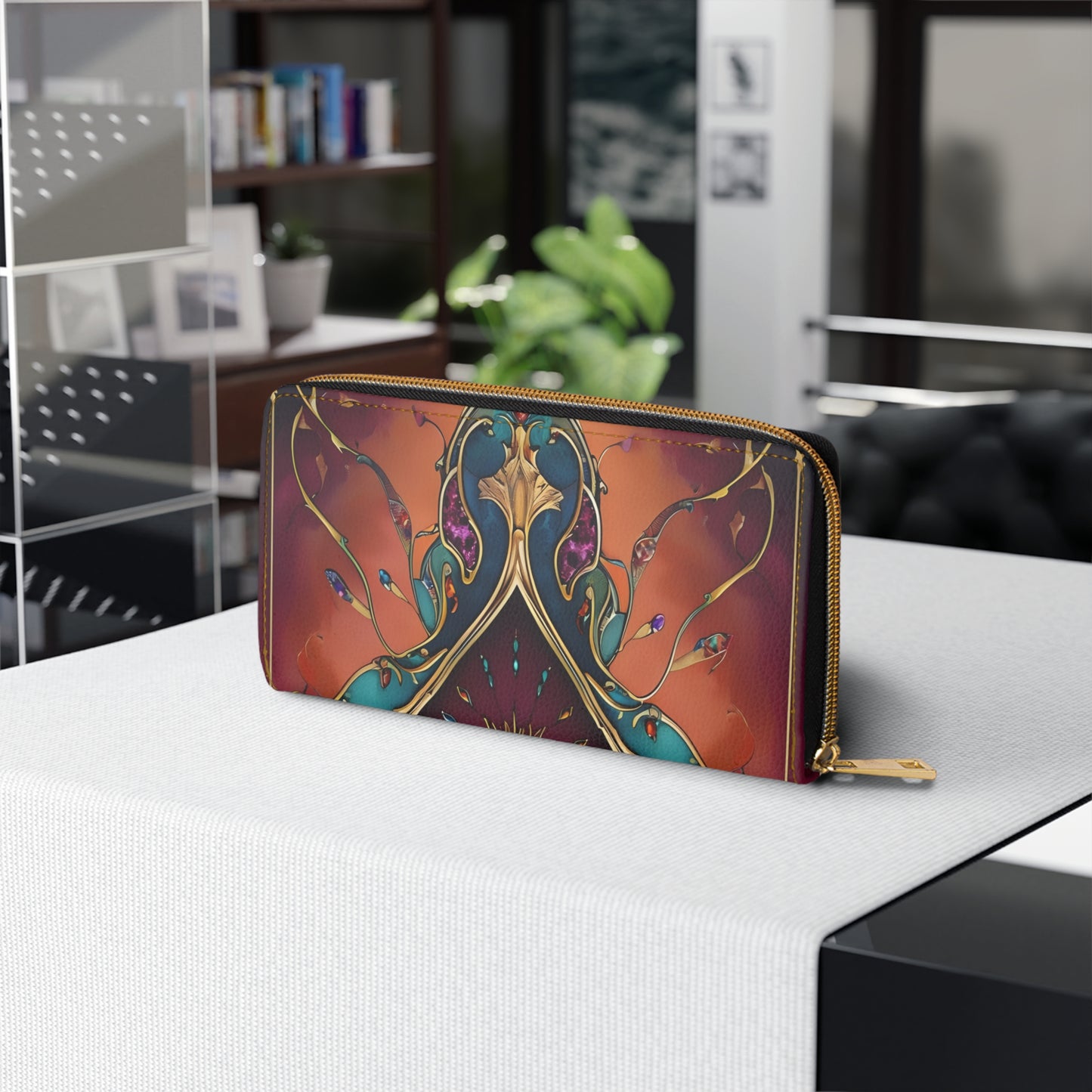 ๐โจ Mystical Magic: The Enchanted Zippered Wallet of Elegance & Wonder ๐ฎ๐๐