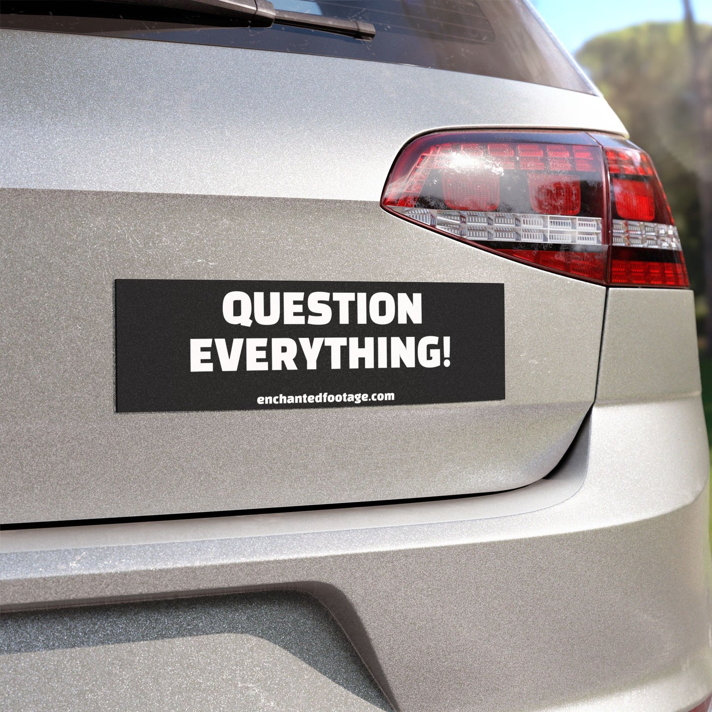 š¤ The Enchanted Statement⢠Bumper Sticker | The Enchanted Drive Collection š¤