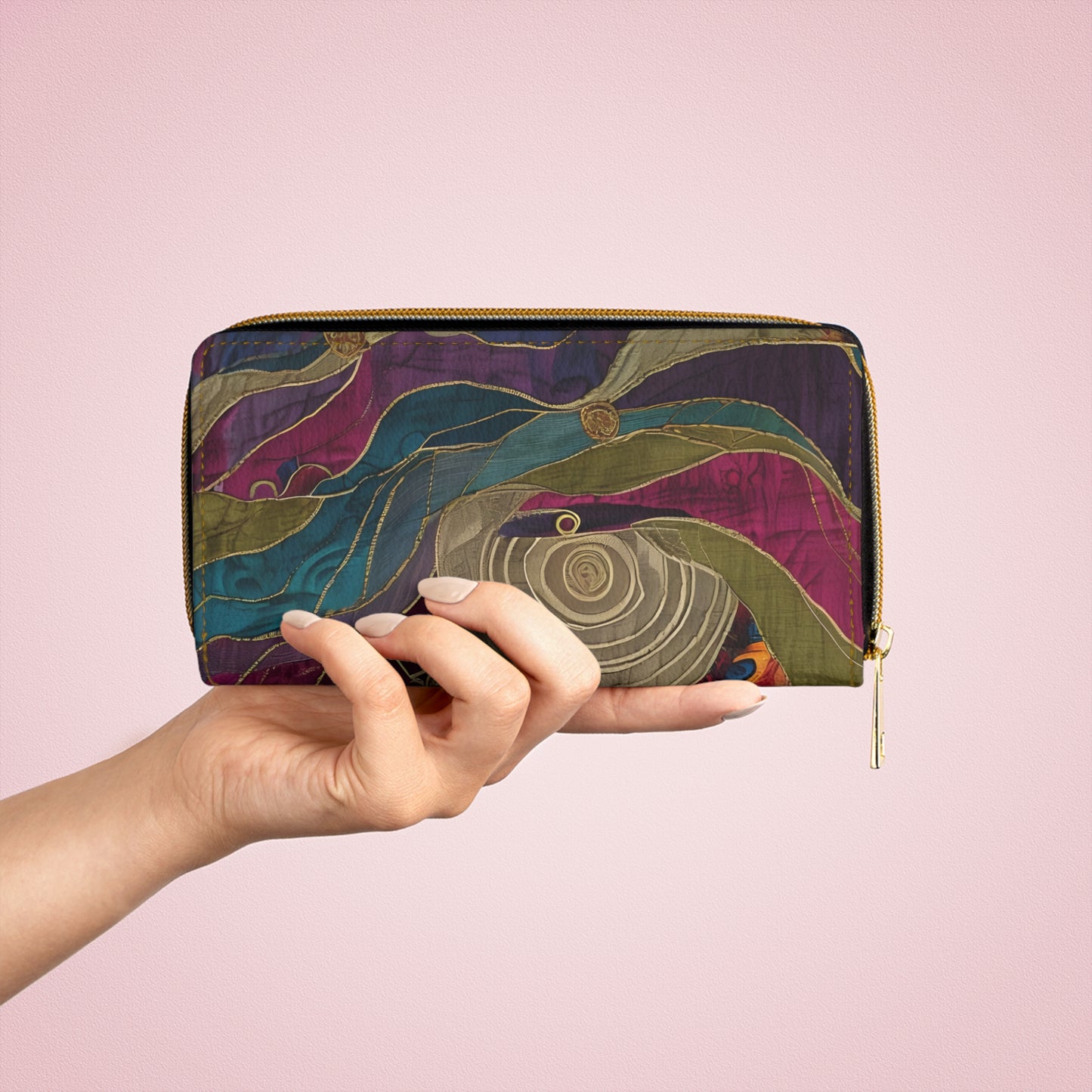 ๐โจ Mystical Magic: The Enchanted Zippered Wallet of Elegance & Wonder ๐ฎ๐๐