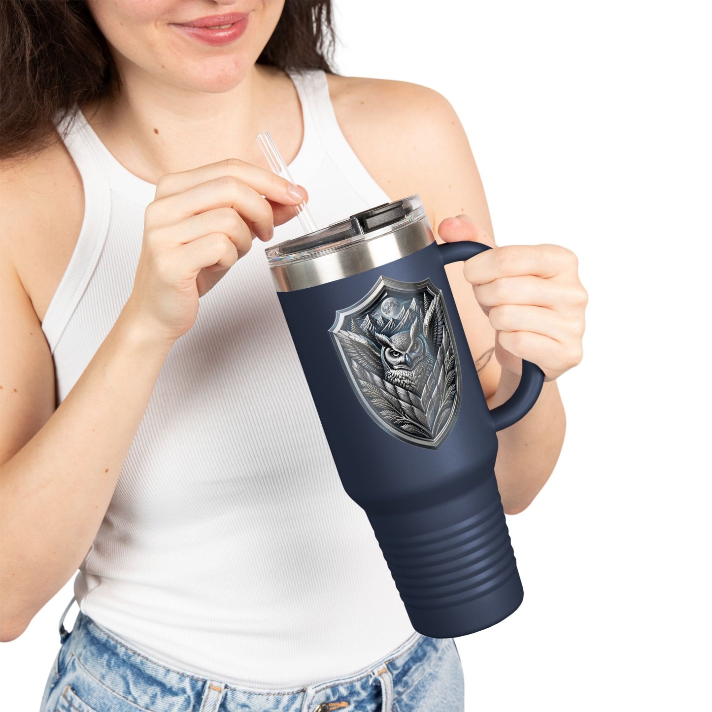 🤍 Enchanted Emblem Travel Tumbler 🤍