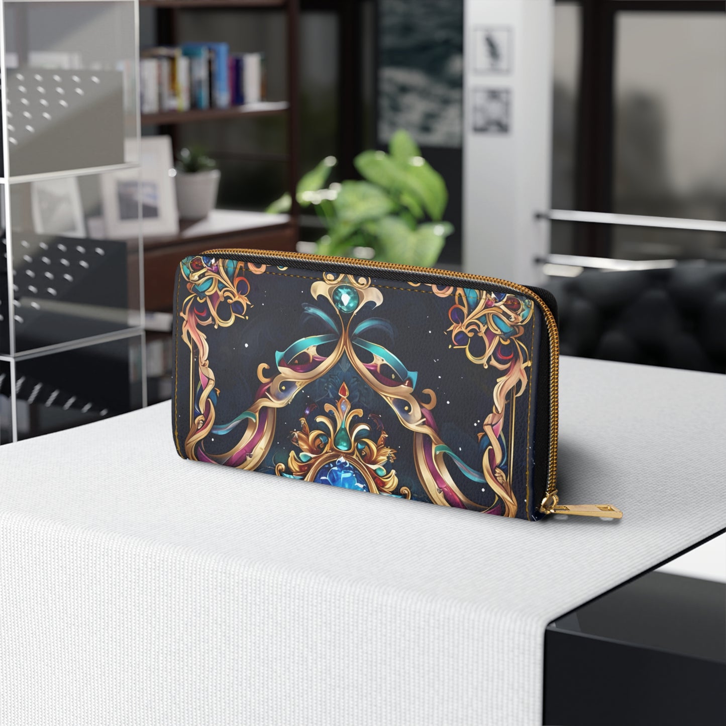 ๐โจ Mystical Magic: The Enchanted Zippered Wallet of Elegance & Wonder ๐ฎ๐๐