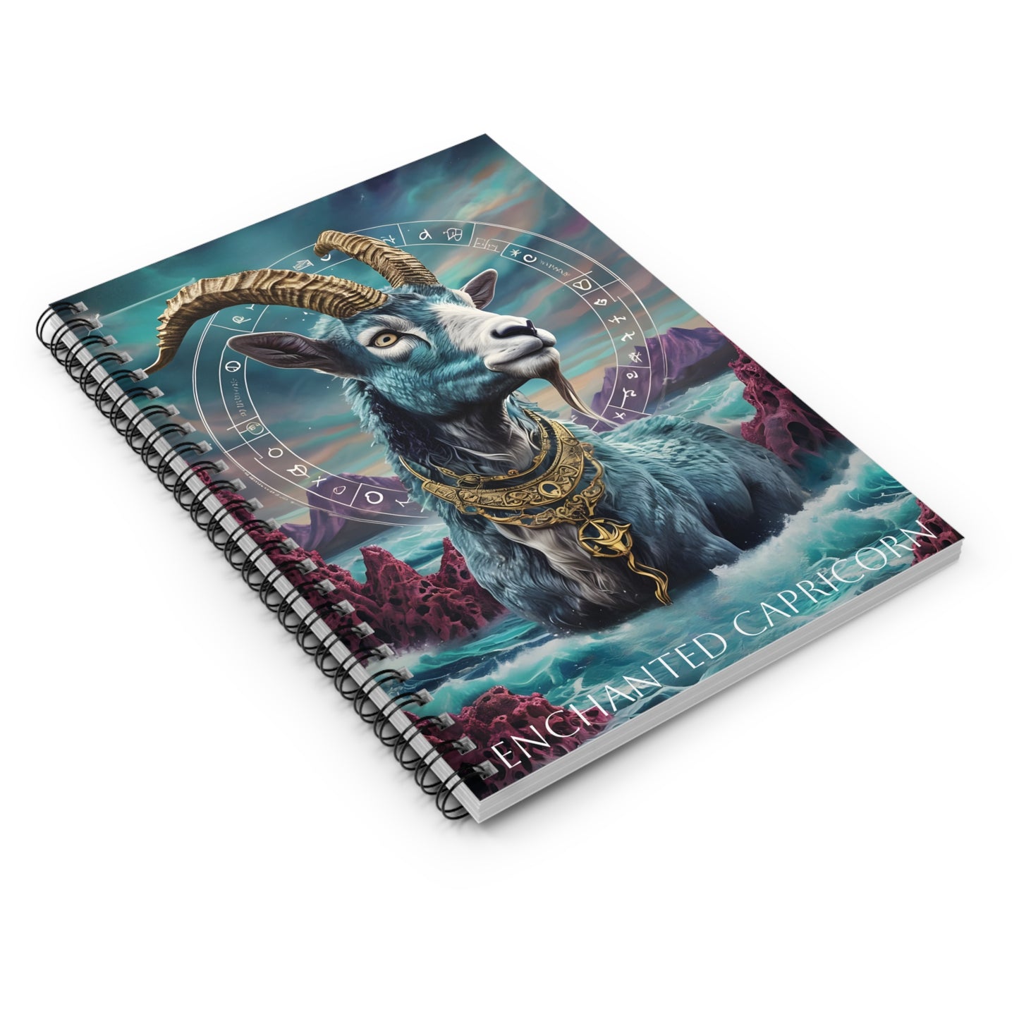 ๐๏ธโจ Enchanted Capricorn Zodiac Journal โ A Determined Notebook for Ambitious Souls & Goal-Getters โ๐