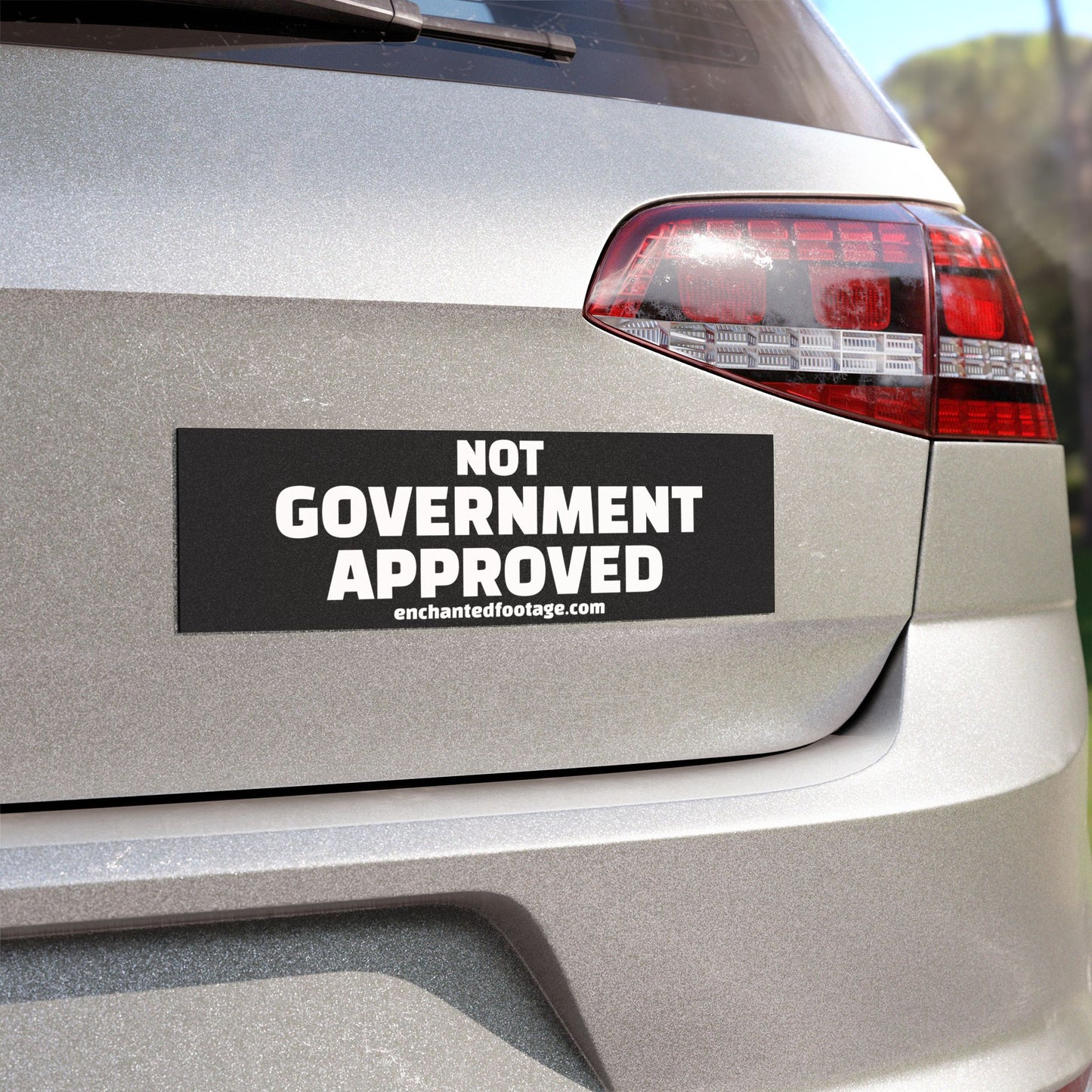 🤍 The Enchanted Statement™ Bumper Sticker | The Enchanted Drive Collection 🤍