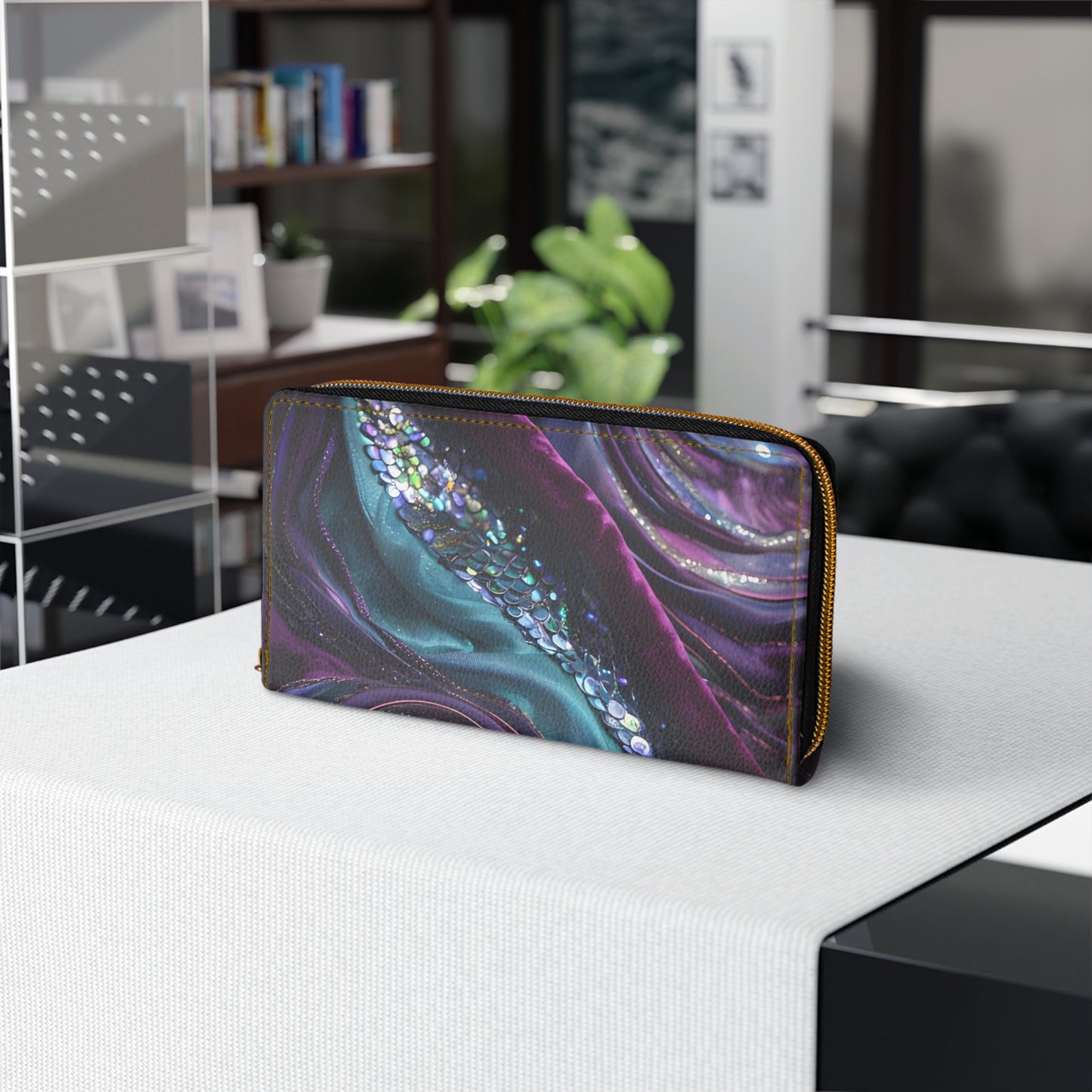 ๐โจ Mystical Magic: The Enchanted Zippered Wallet of Elegance & Wonder ๐ฎ๐๐