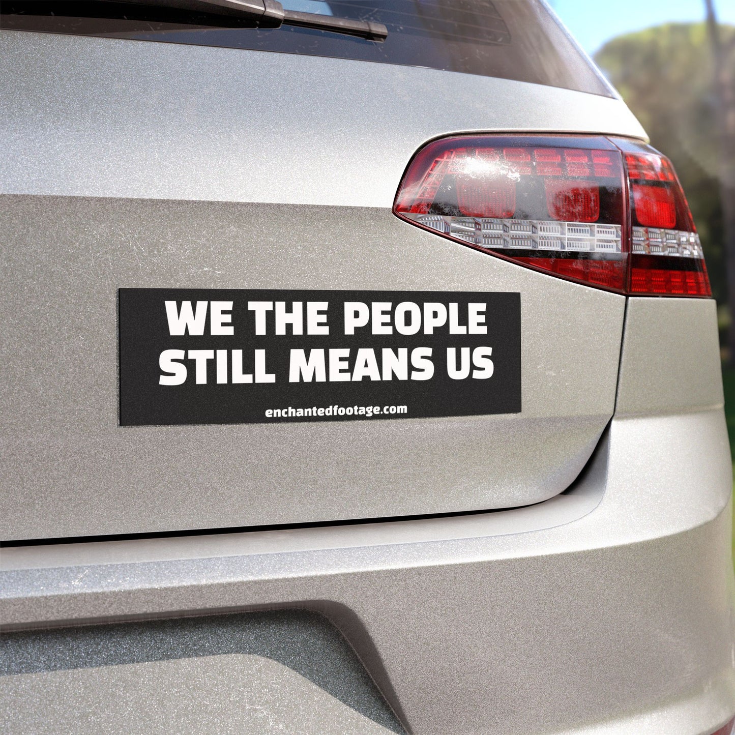 š¤ The Enchanted Statement⢠Bumper Sticker | The Enchanted Drive Collection š¤
