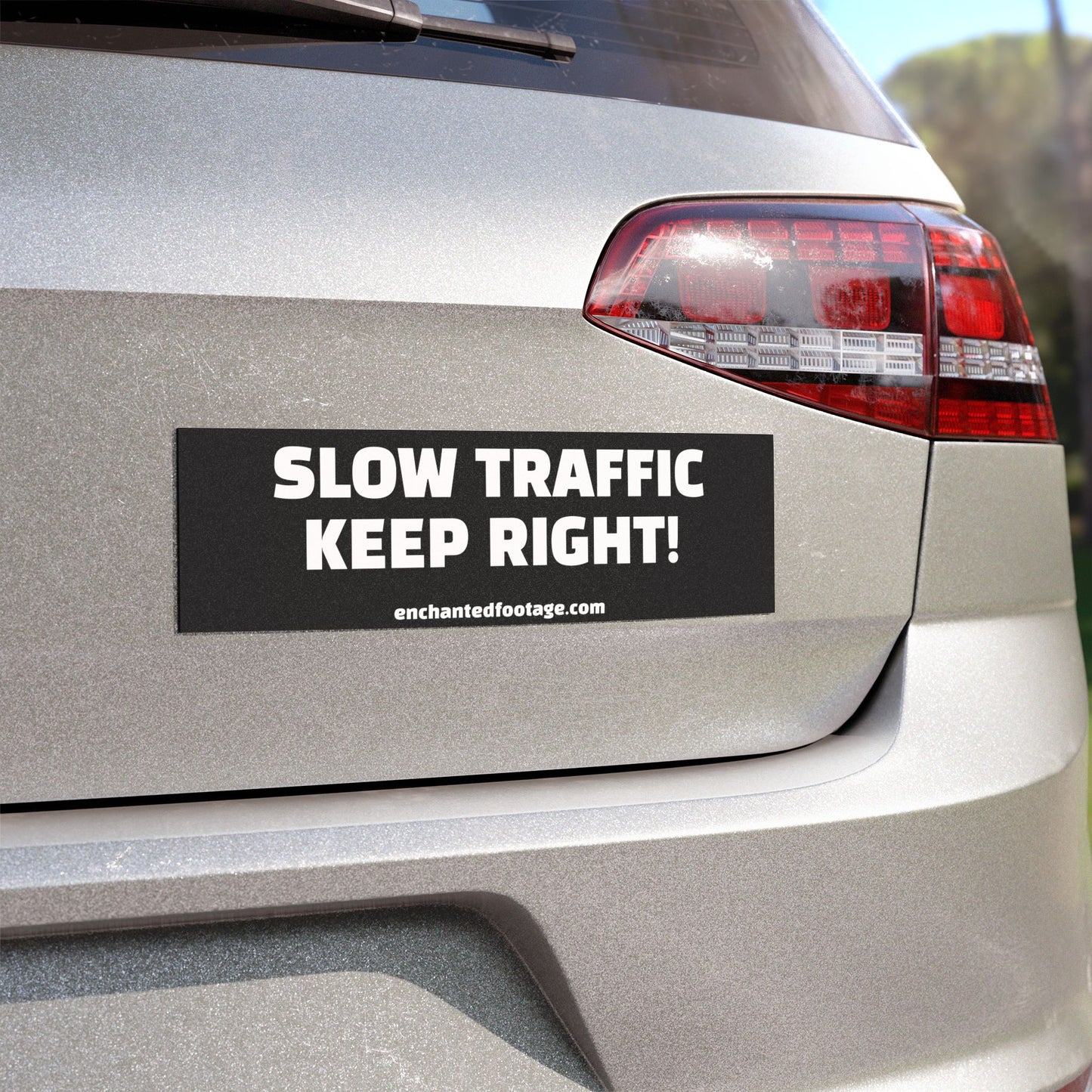 š¤ The Enchanted Statement⢠Bumper Sticker | The Enchanted Drive Collection š¤