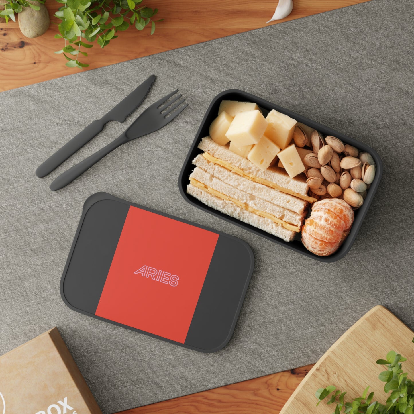 ♈🍱✨ Aries Enchanted Bento Box Set – One-of-a-Kind Kitchen Essential 🔥💫