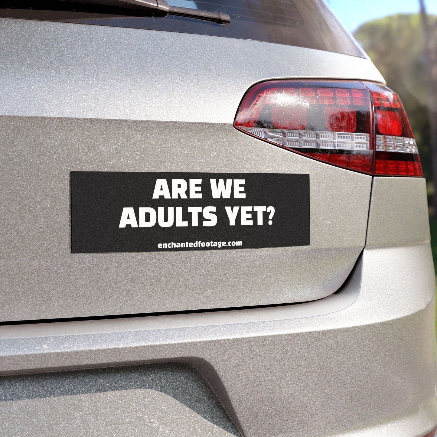 š¤ The Enchanted Statement⢠Bumper Sticker | The Enchanted Drive Collection š¤