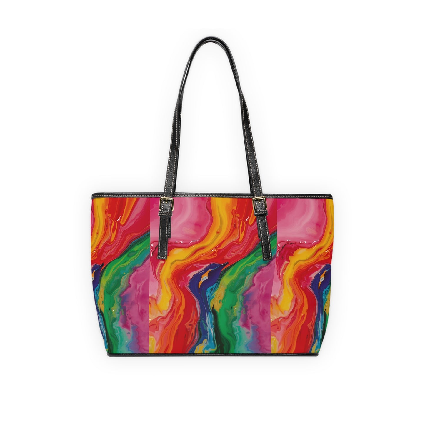👜✨ The Razzle-Dazzle Double Vision™ PU Leather Shoulder Bag ✨👜🌈