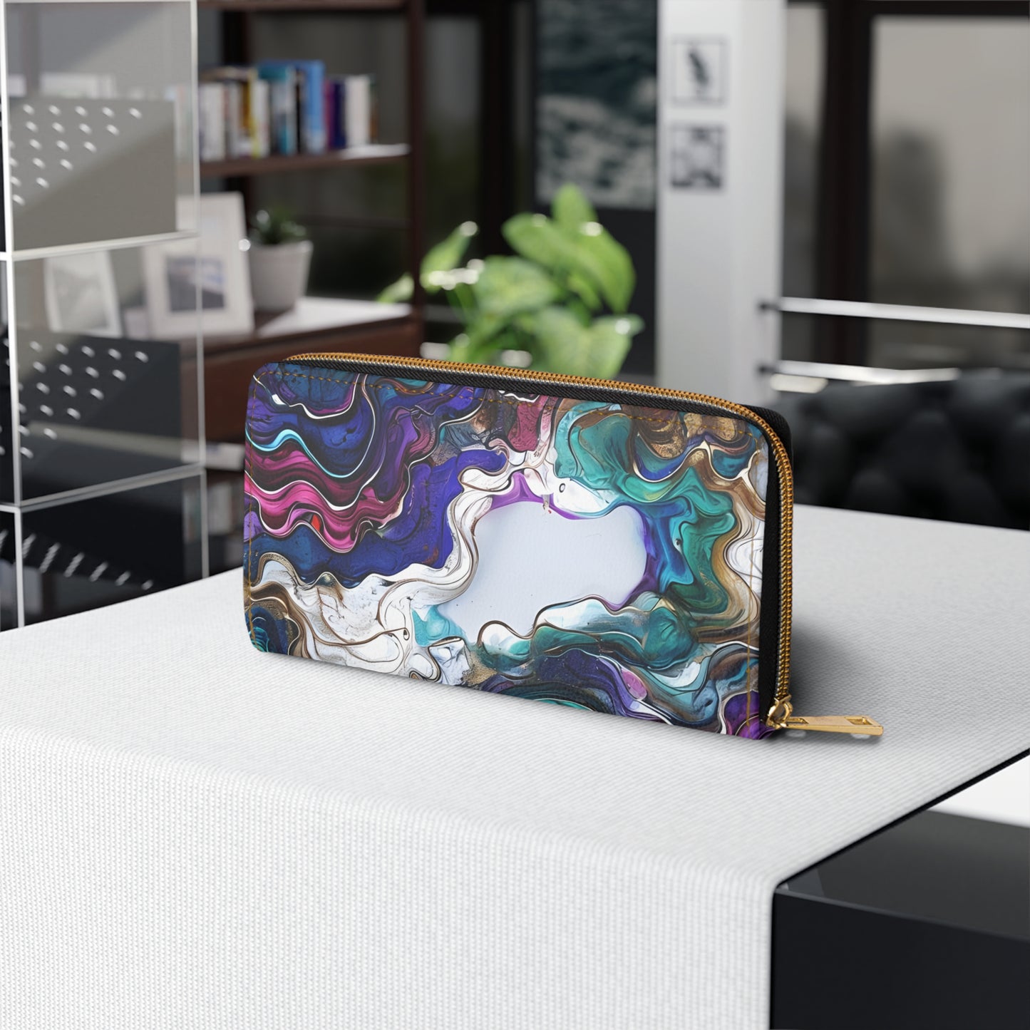 ๐โจ Mystical Magic: The Enchanted Zippered Wallet of Elegance & Wonder ๐ฎ๐๐