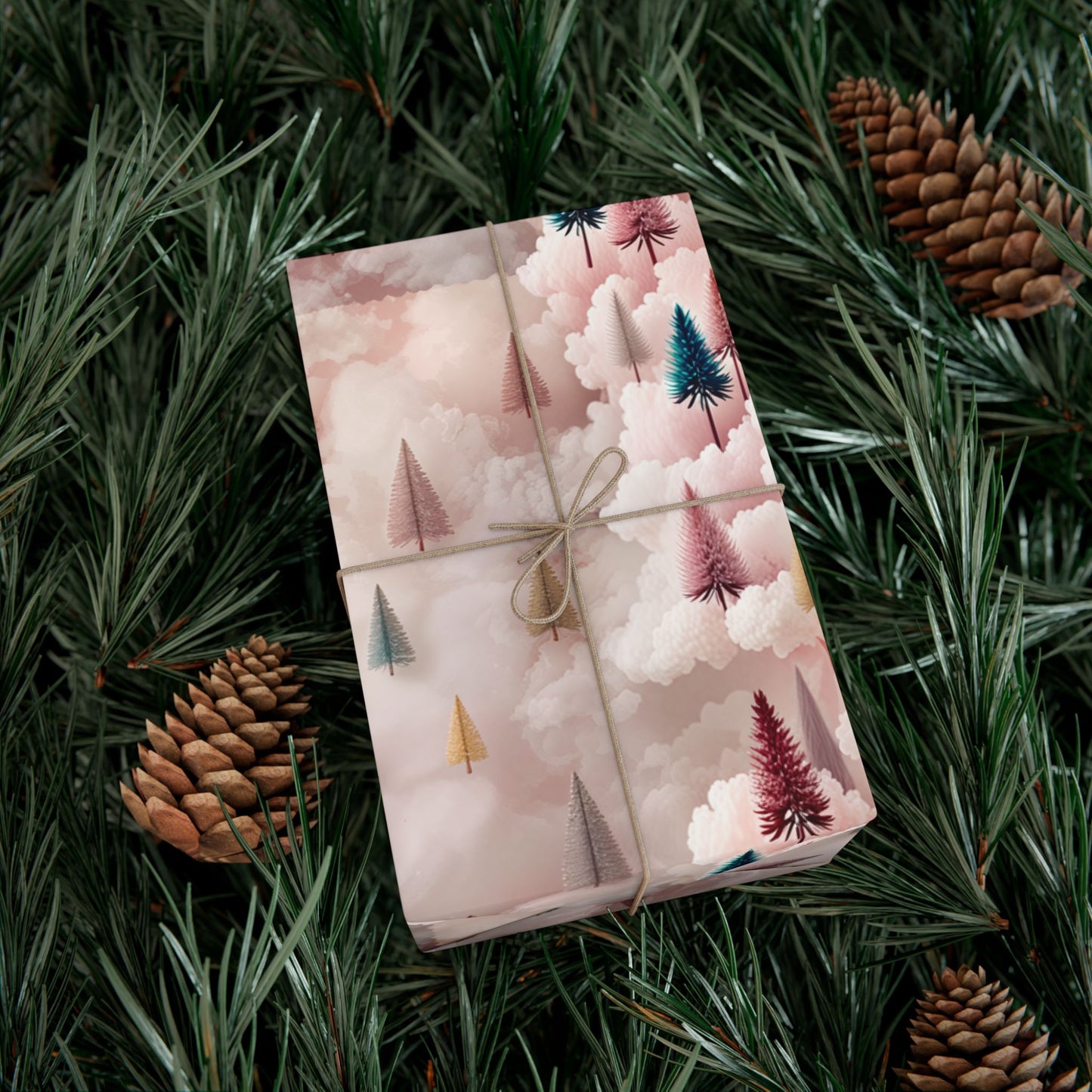 Enchanted Christmas Wrapping Paper – A Holiday Dazzle in Every Fold 🎀✨