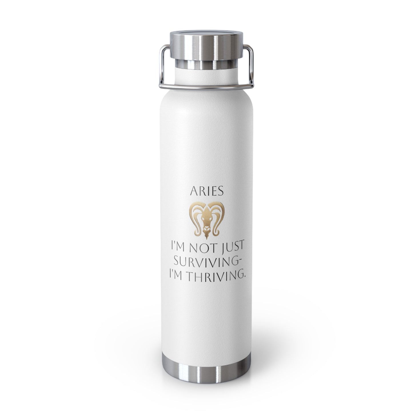 ✨🔮 Enchanted Aries Copper Insulated Bottle – 22oz of Temperature Magic! 🔮✨