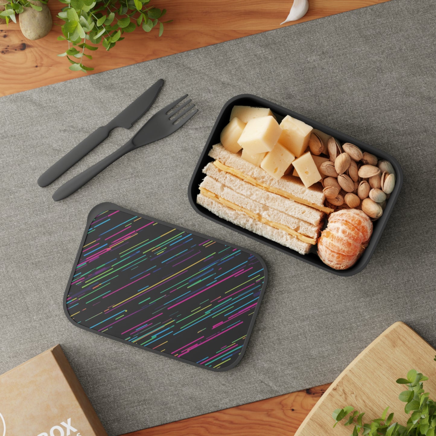 🍱✨ Enchanted Bento Box Set – One-of-a-Kind Kitchen Essential 💫