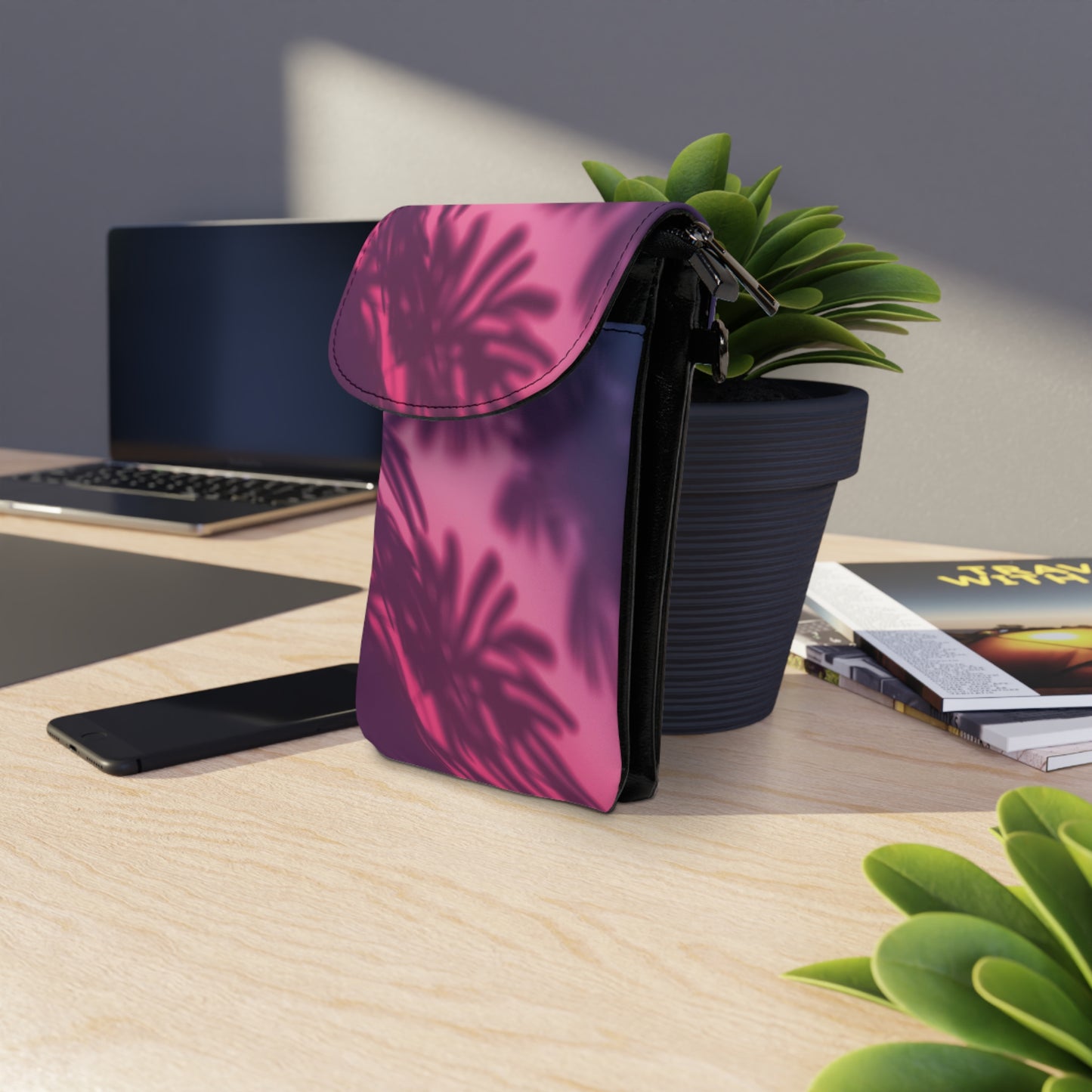 👜🌟 The Razzle-Dazzle Pocket Prism™ Cell Phone Wallet ✨💼🌈