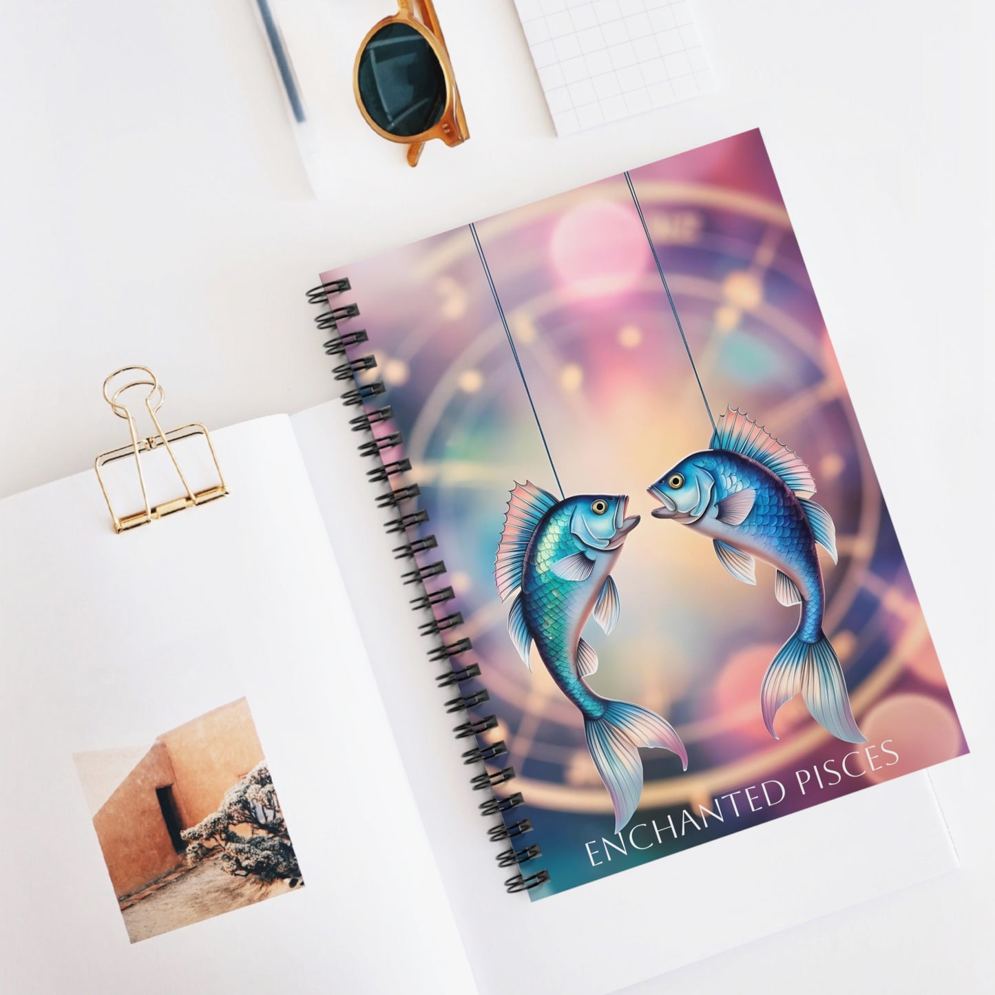 ๐โจ Enchanted Pisces Zodiac Journal โ A Mystical Spiral Notebook for Dreams & Inspiration ๐๐