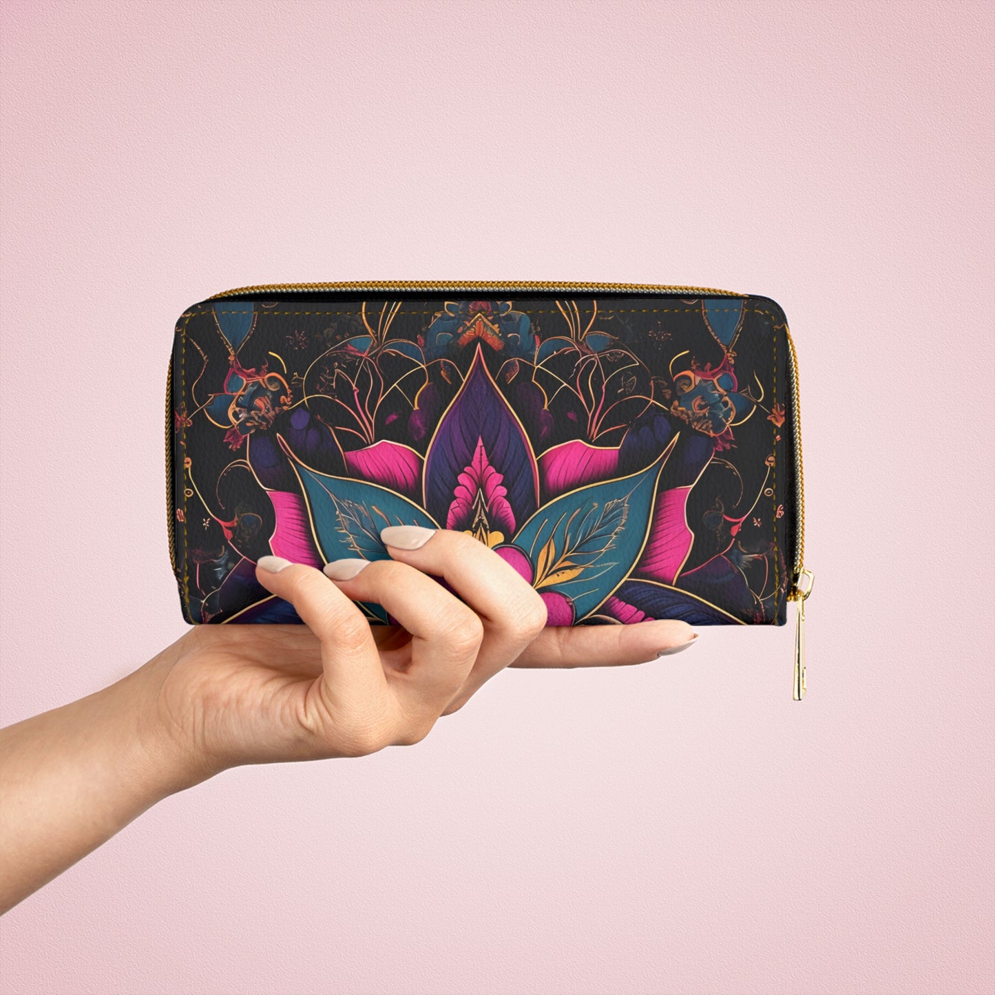 ๐โจ Mystical Magic: The Enchanted Zippered Wallet of Elegance & Wonder ๐ฎ๐๐