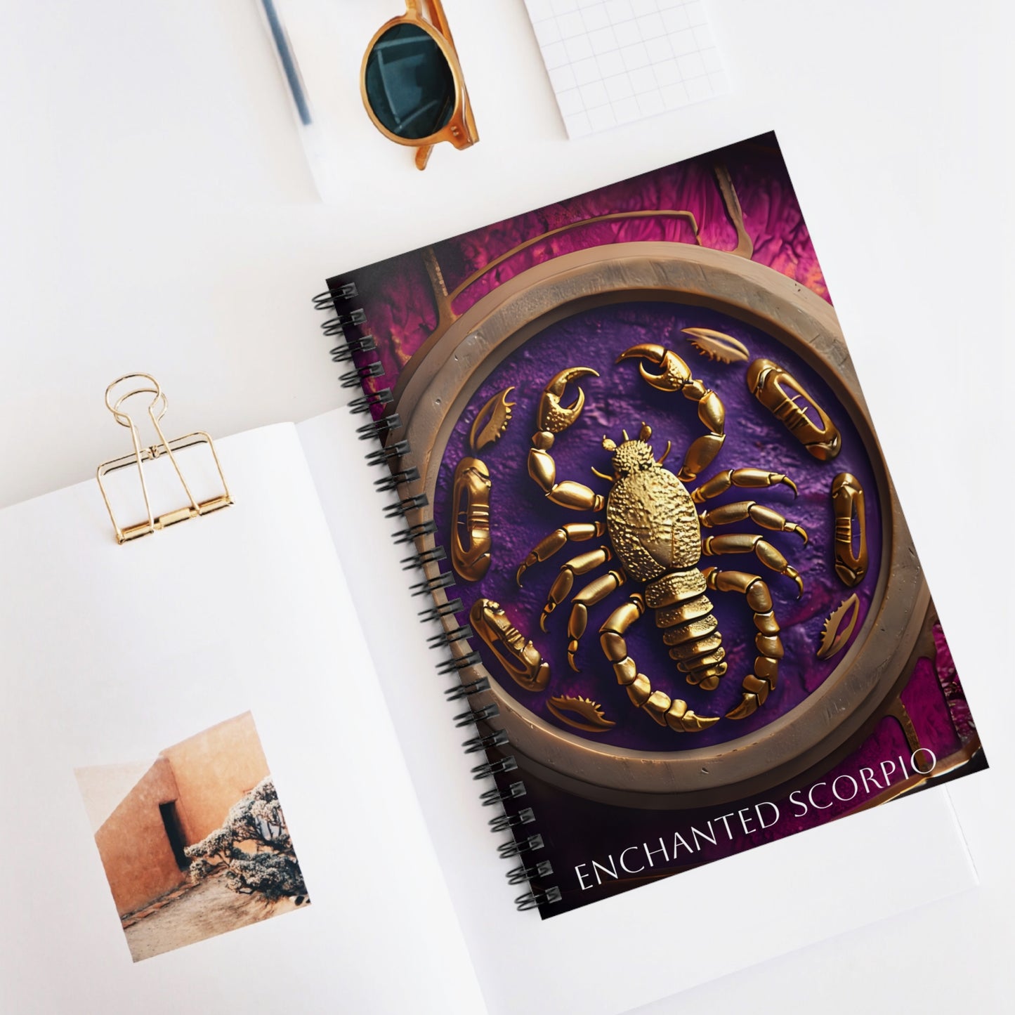 ๐ฆโจ Enchanted Scorpio Zodiac Journal โ A Mysterious Notebook for Intuitive Souls & Deep Thinkers โ๐