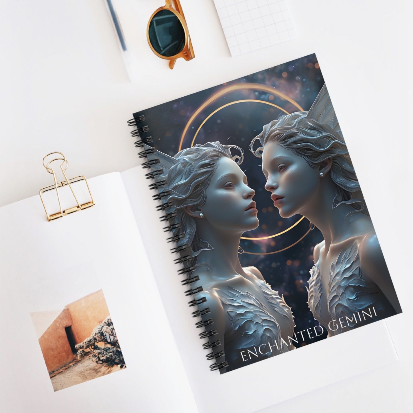 ๐โจ Enchanted Gemini Zodiac Journal โ A Dual-Thoughts Notebook for Curious Minds & Adventurous Spirits โ๐