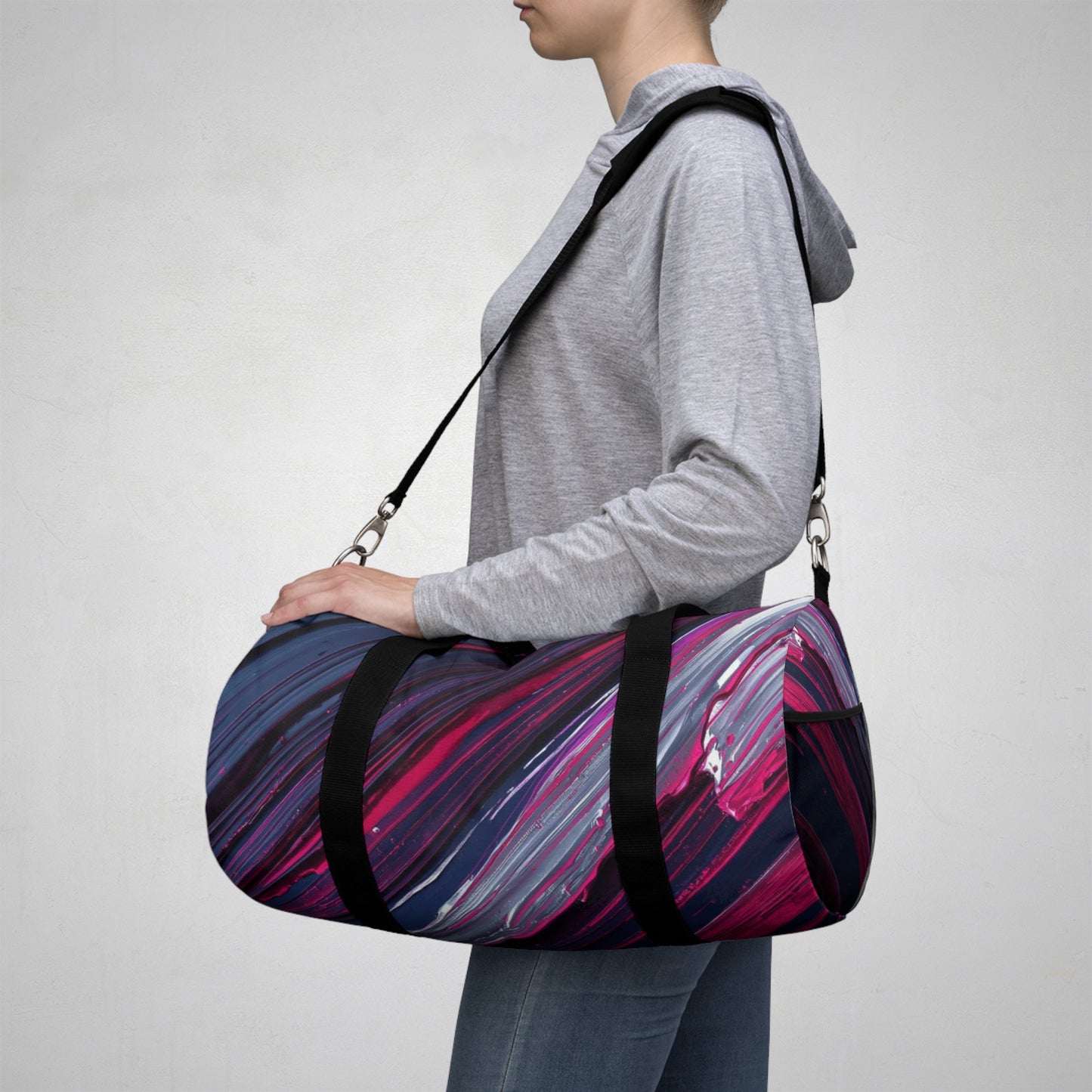 The Razzle-Dazzle Duffle Bag – One-of-a-Kind Design 🎨🔥