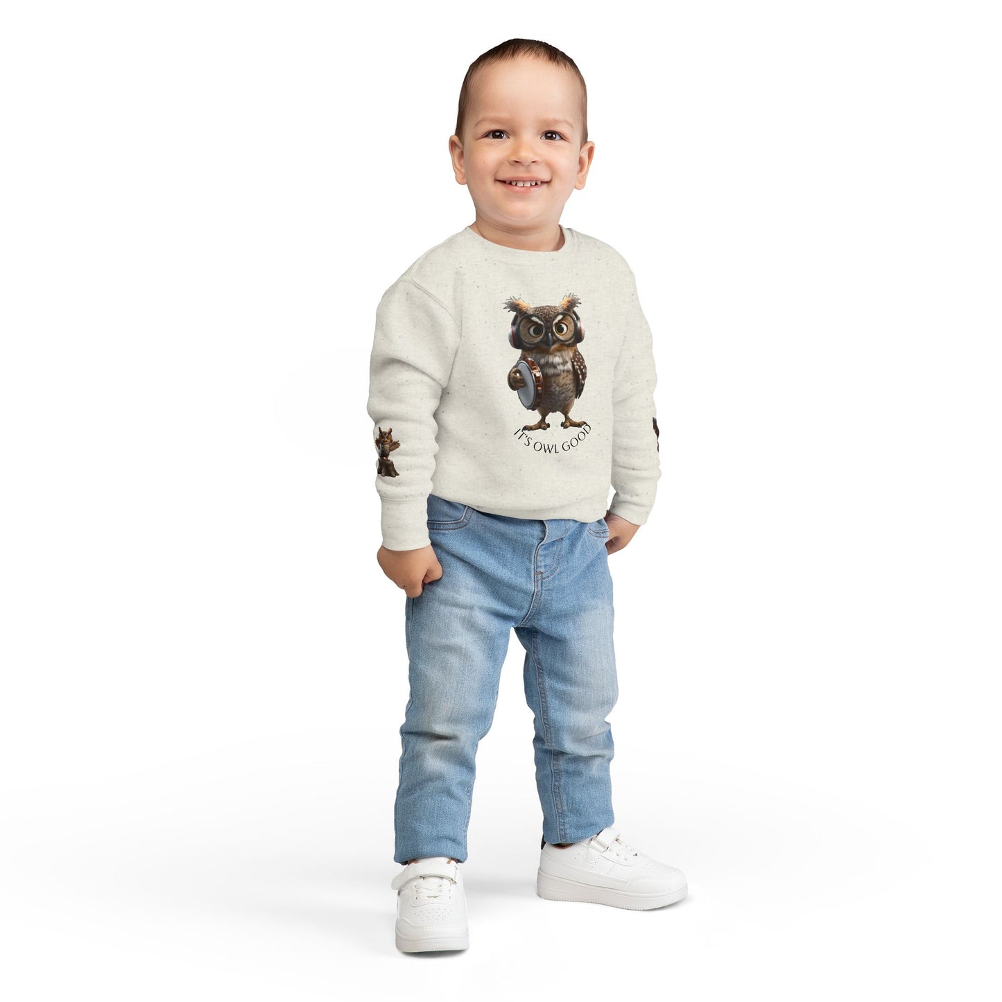 ๐ฆโจ The Enchanted Cozy: One-of-a-Kind Toddler Sweatshirt ๐๐งธ