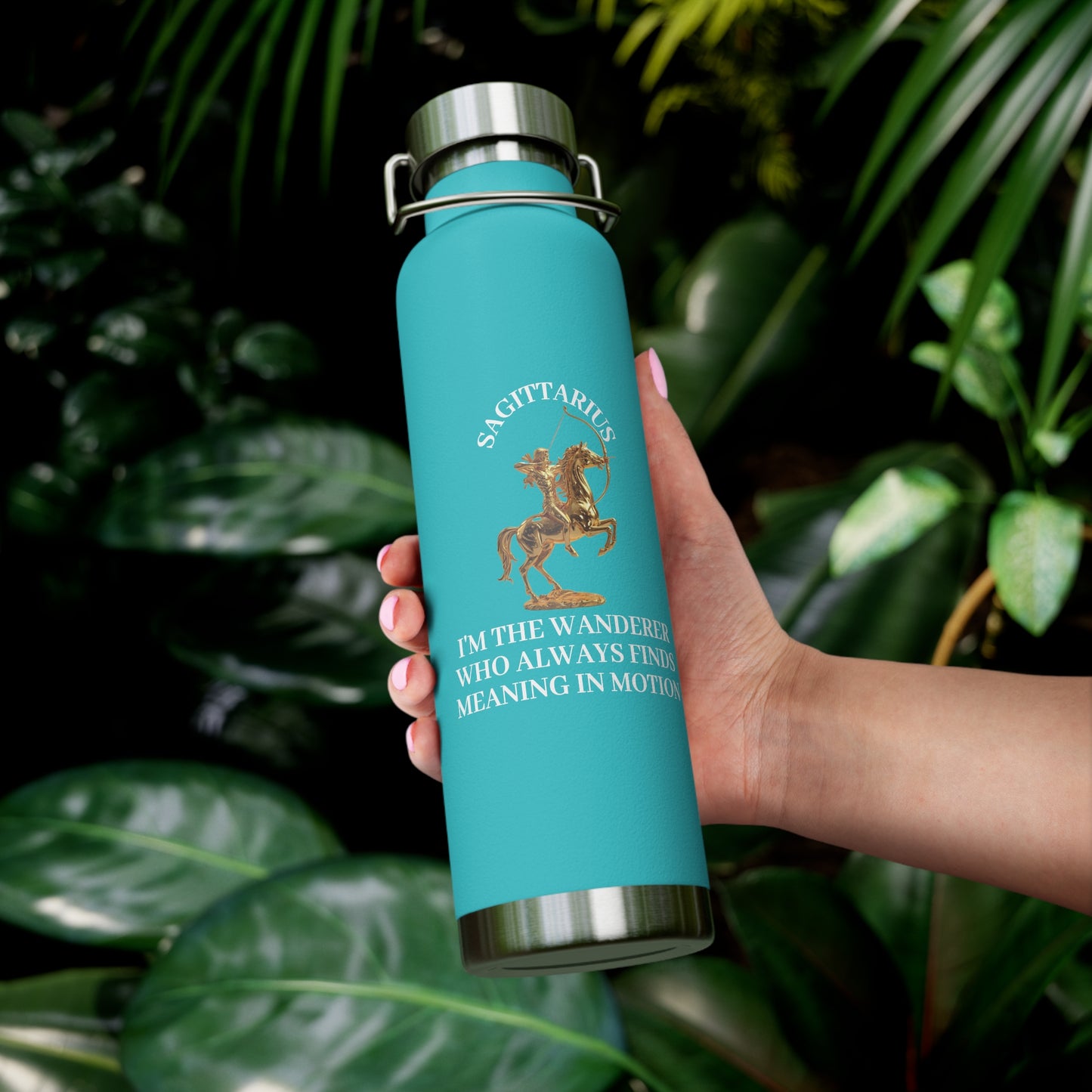 ✨🔮 Enchanted Sagittarius Copper Insulated Bottle – 22oz of Temperature Magic! 🔮✨
