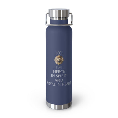 ✨🔮 Enchanted Leo Copper Insulated Bottle – 22oz of Temperature Magic! 🔮✨