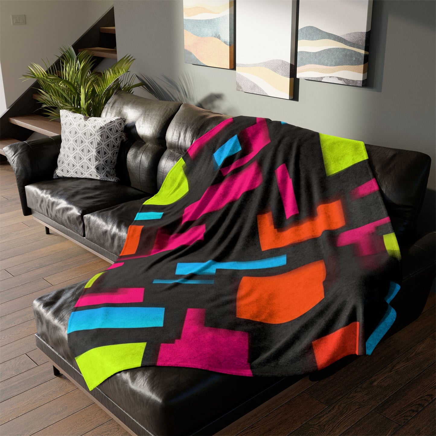 🌙✨ The Enchanted Dreamscape Blanket ✨🌙 Ultra-Soft Cosmic Comfort Throw • Limited One-of-a-Kind Design • 60" × 80"